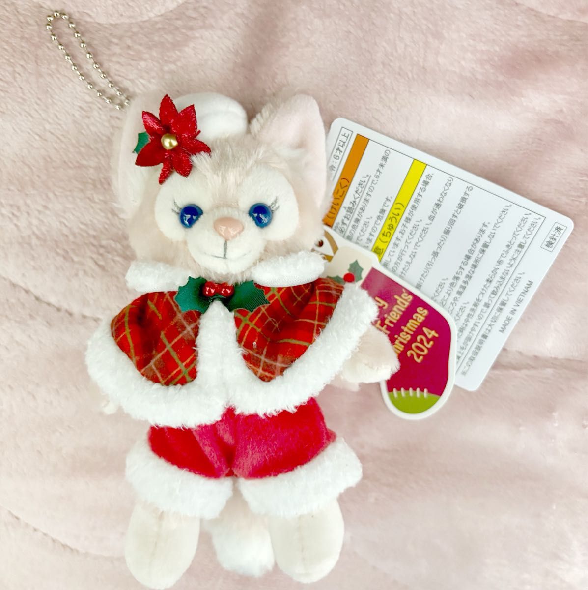 4個セット リーナベル ぬいぐるみバッジ クリスマスツリー リーナベル