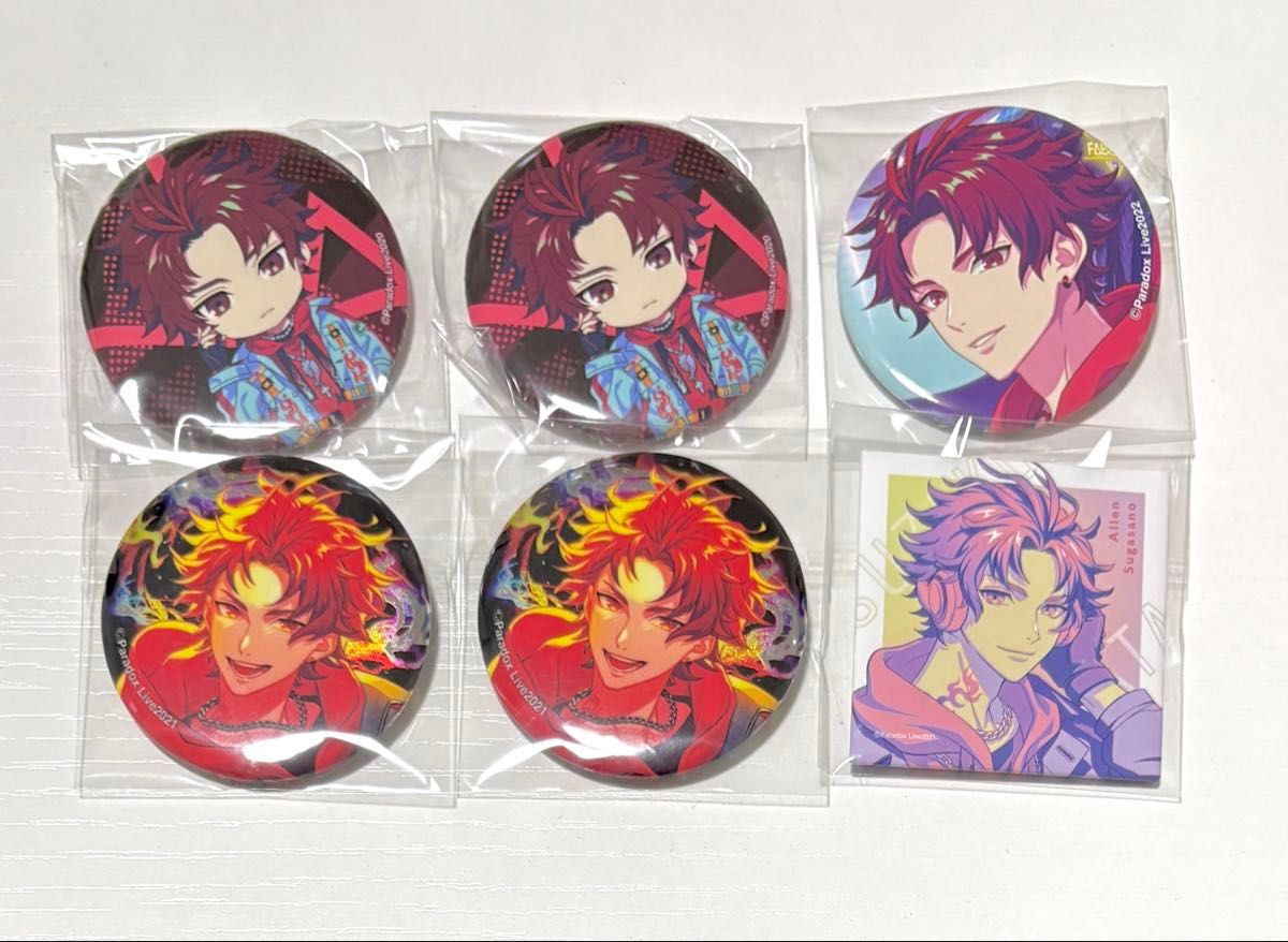 Paradox Live パラライ 朱雀野アレン 缶バッジ Track.01 Paradox Live