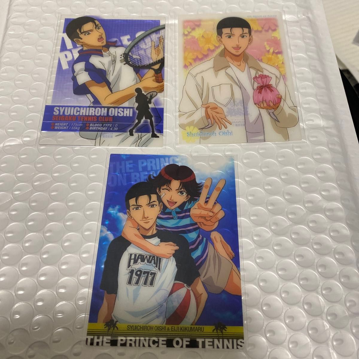 テニスの王子様 シャイニングクリアカード＋トレーディングカード 142