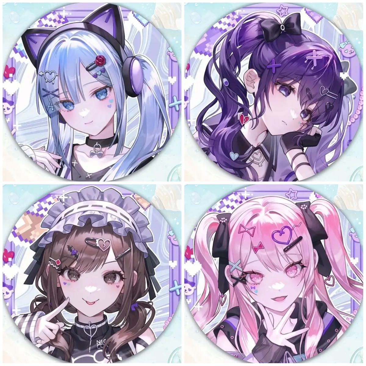 プロセカ 朝比奈まふゆ セカライ 缶ミラー アニメイト 特典 プロセカ