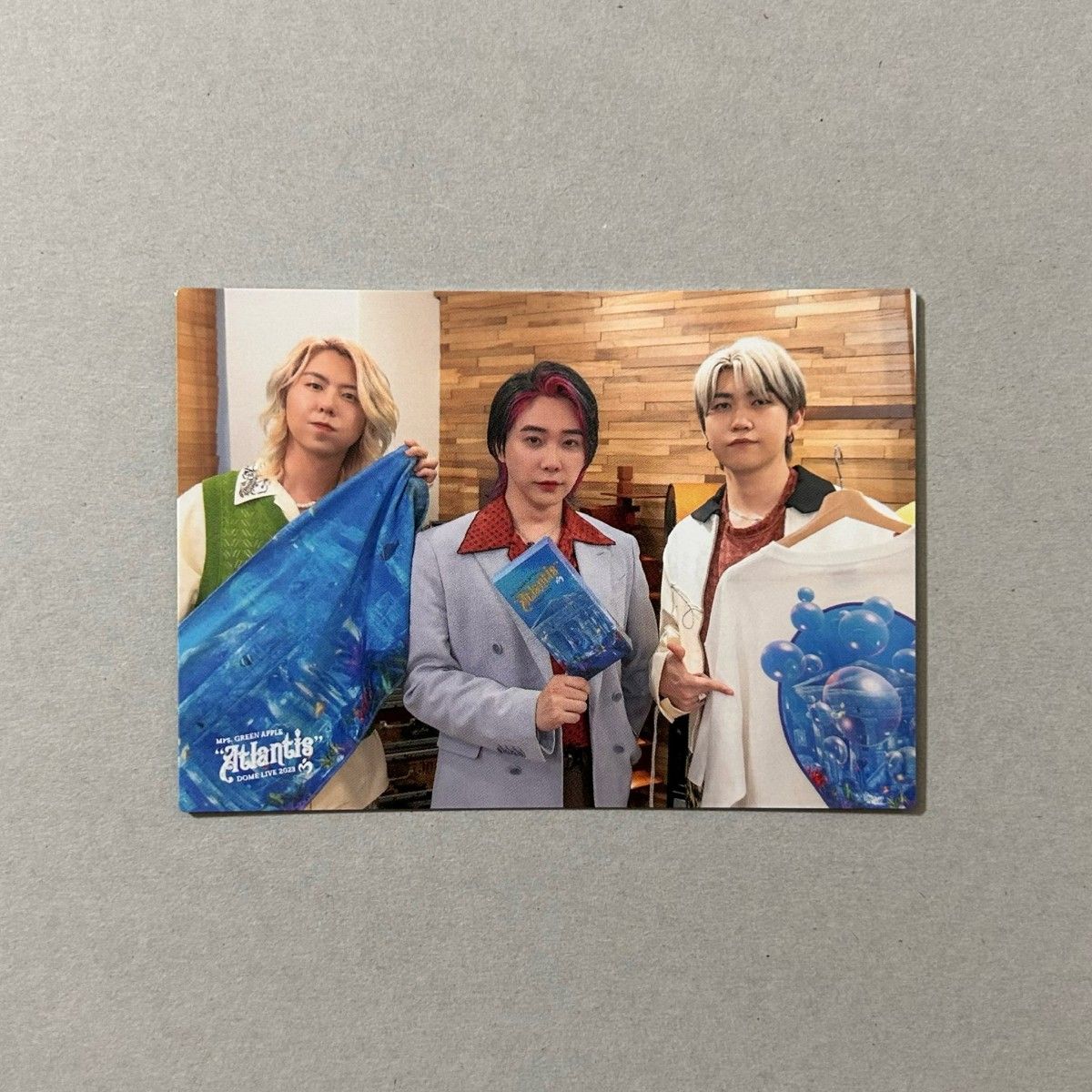 Mrs GREEN APPLE Atlantis 集合 全員 047番 47番 フォトカード ミセス