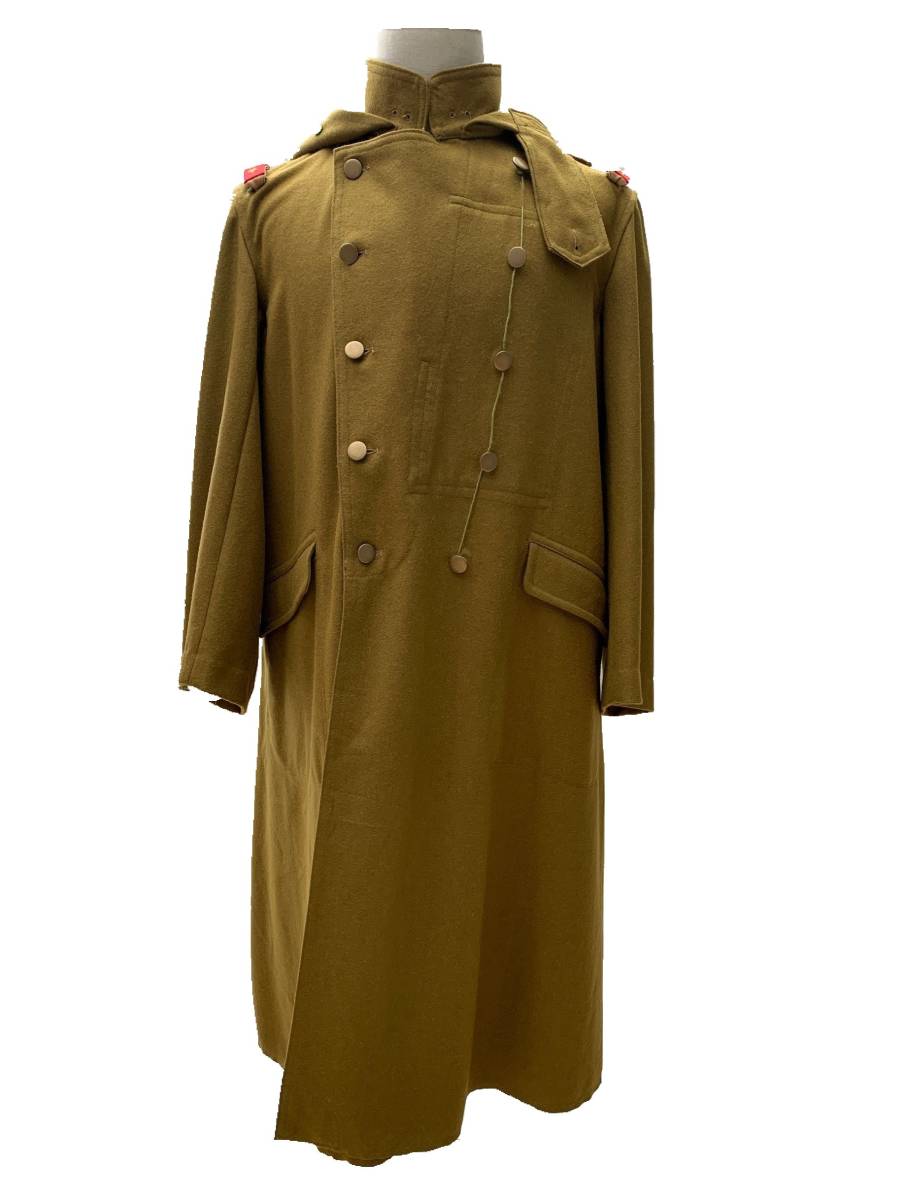 Yahoo!オークション - 日本軍 改四五式兵下士官用外套 二・二六事件 在