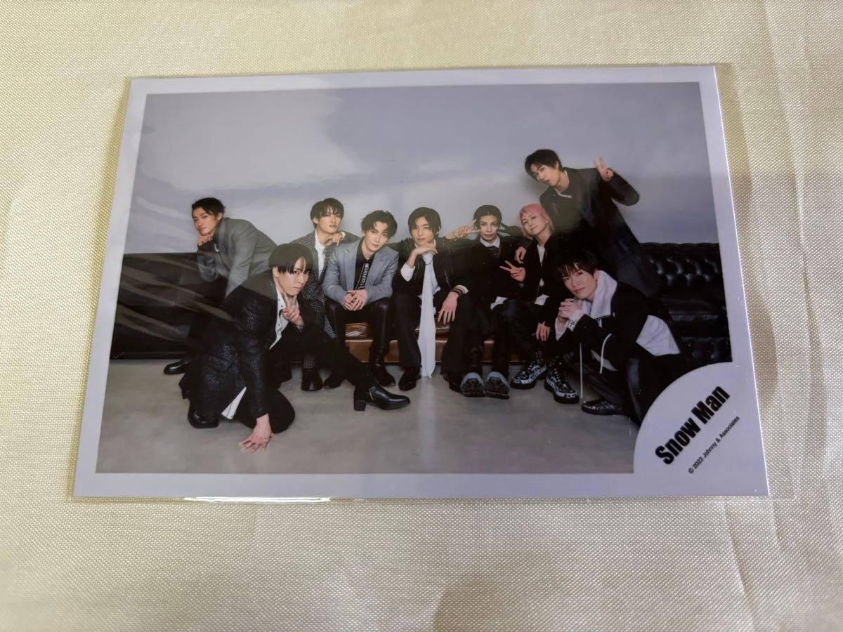 SnowMan LIVE TOUR 2021 Mania 初回盤 Blu-ray 写真 4枚付き 目黒