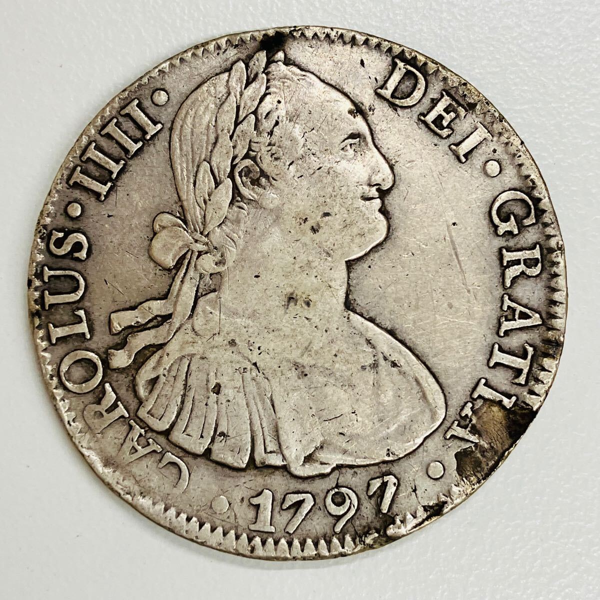 1798年 メキシコ 8レアル銀貨 NGC