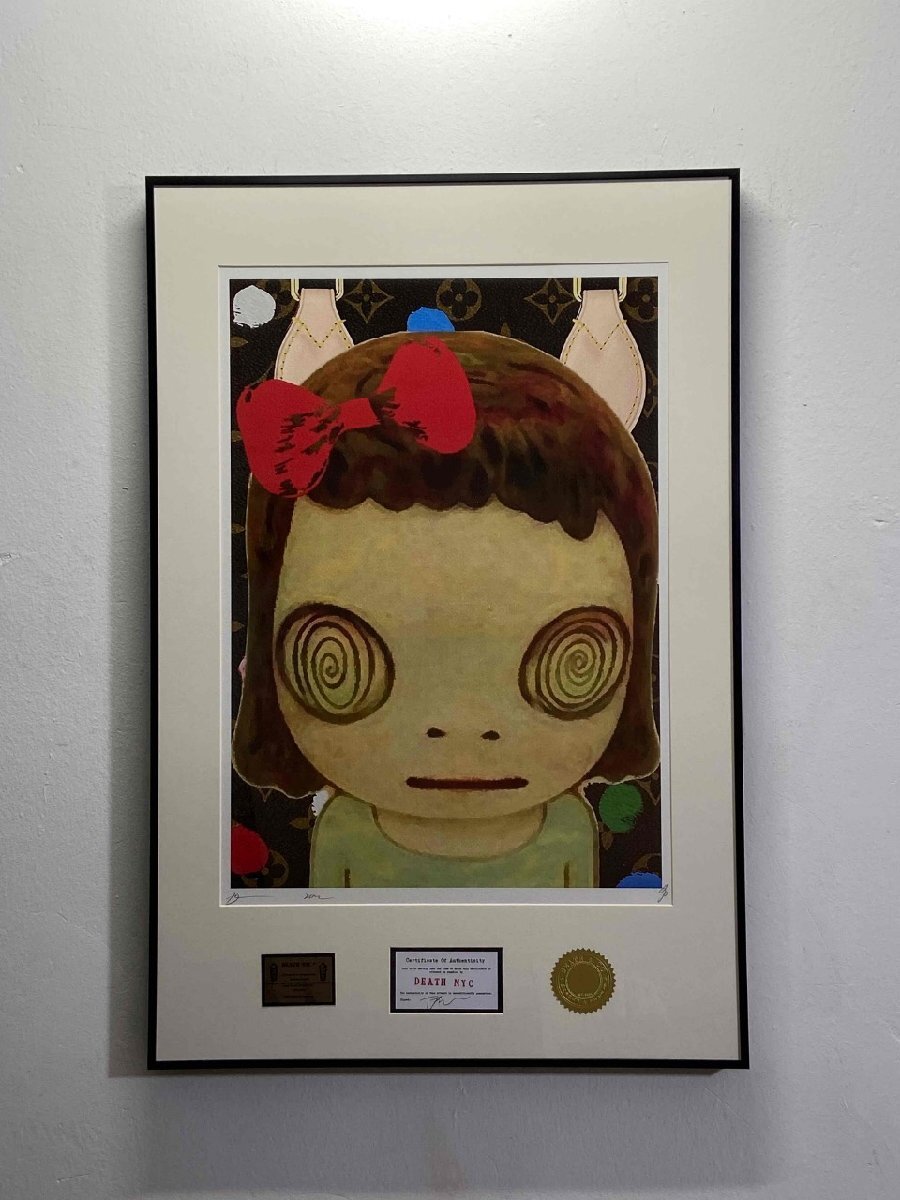 DEATH NYC 世界限定100枚 アートポスター現代アート 奈良美智 村上隆
