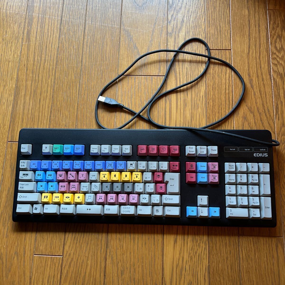 EDIUS 編集用 USBキーボード/EDIUS 108 Keyboard EDIUSV6KB(JP)・grass