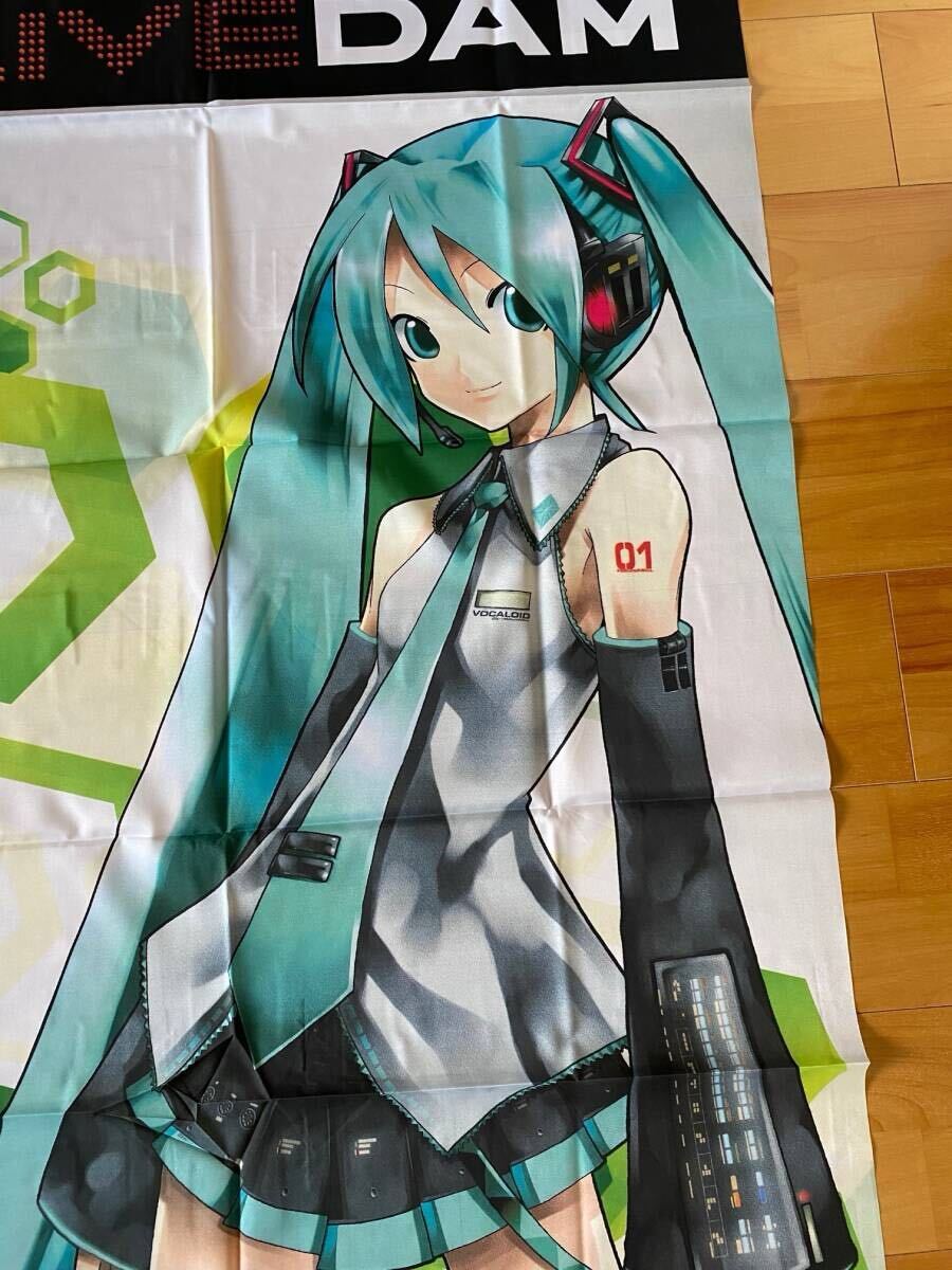 初音ミク 鏡音リン 巡音レン 巡音ルカ DAM 販促用のぼり 3