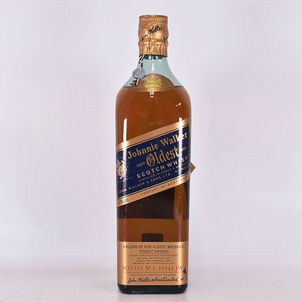 ジョニーウォーカー ブルーラベル オールデスト 750ml⁄43% 箱入り