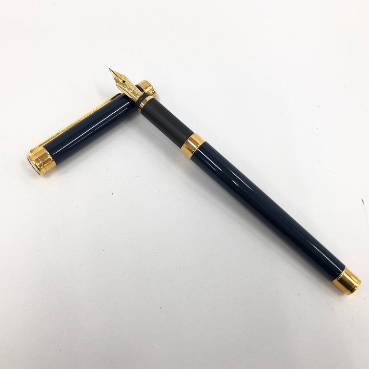 モンブラン MONT BLANC 万年筆 ペン先 750 18K ブラック 万年筆