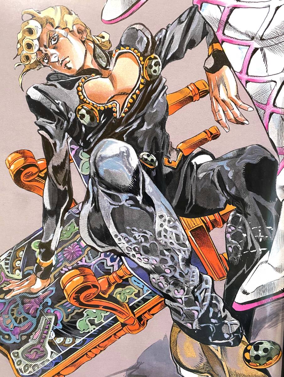 ジョジョ 複製原画 第5部 ブチャラティチーム 荒木飛呂彦 黄金の風