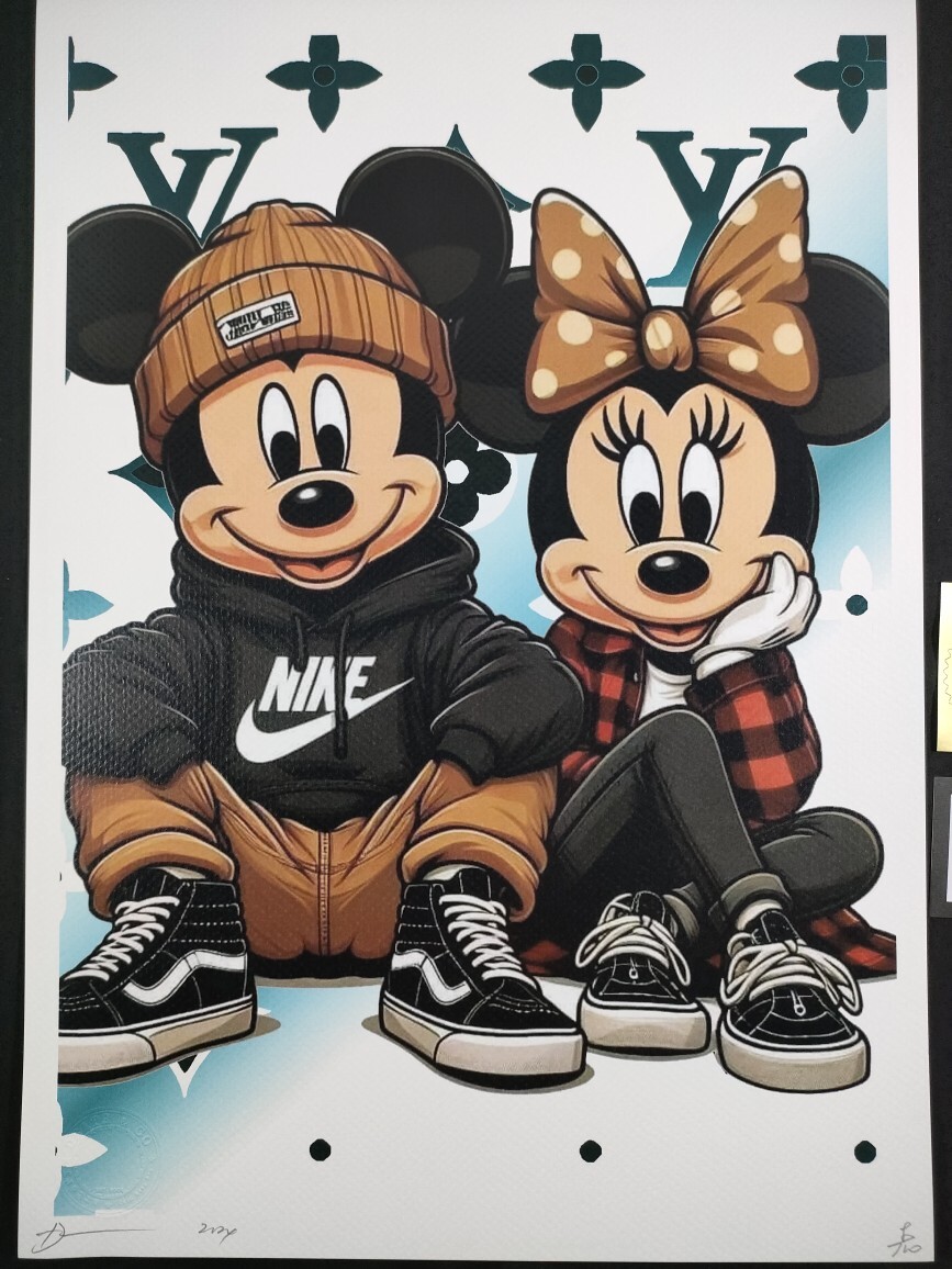 売約済 売り切れ DEATH NYC 世界限定100枚 ポップアート 現代アート NIKE