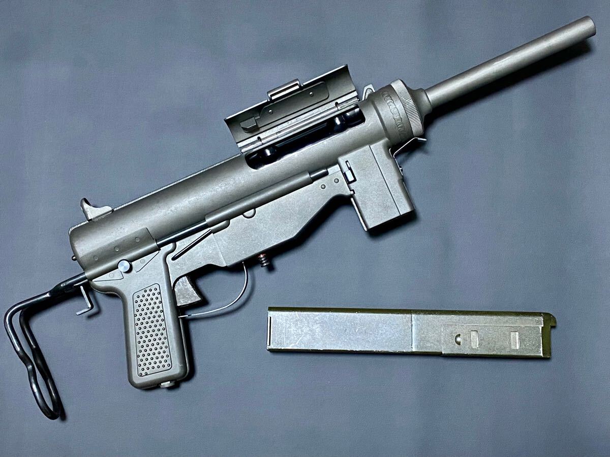 動作快調 現状品 ハドソン M3A1 グリースガン HUDSON GBB ガスブロー