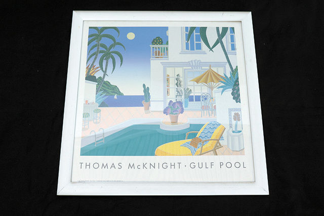 トーマス・マックナイト ポスター 「GOLDEN GATE／GULF POOL