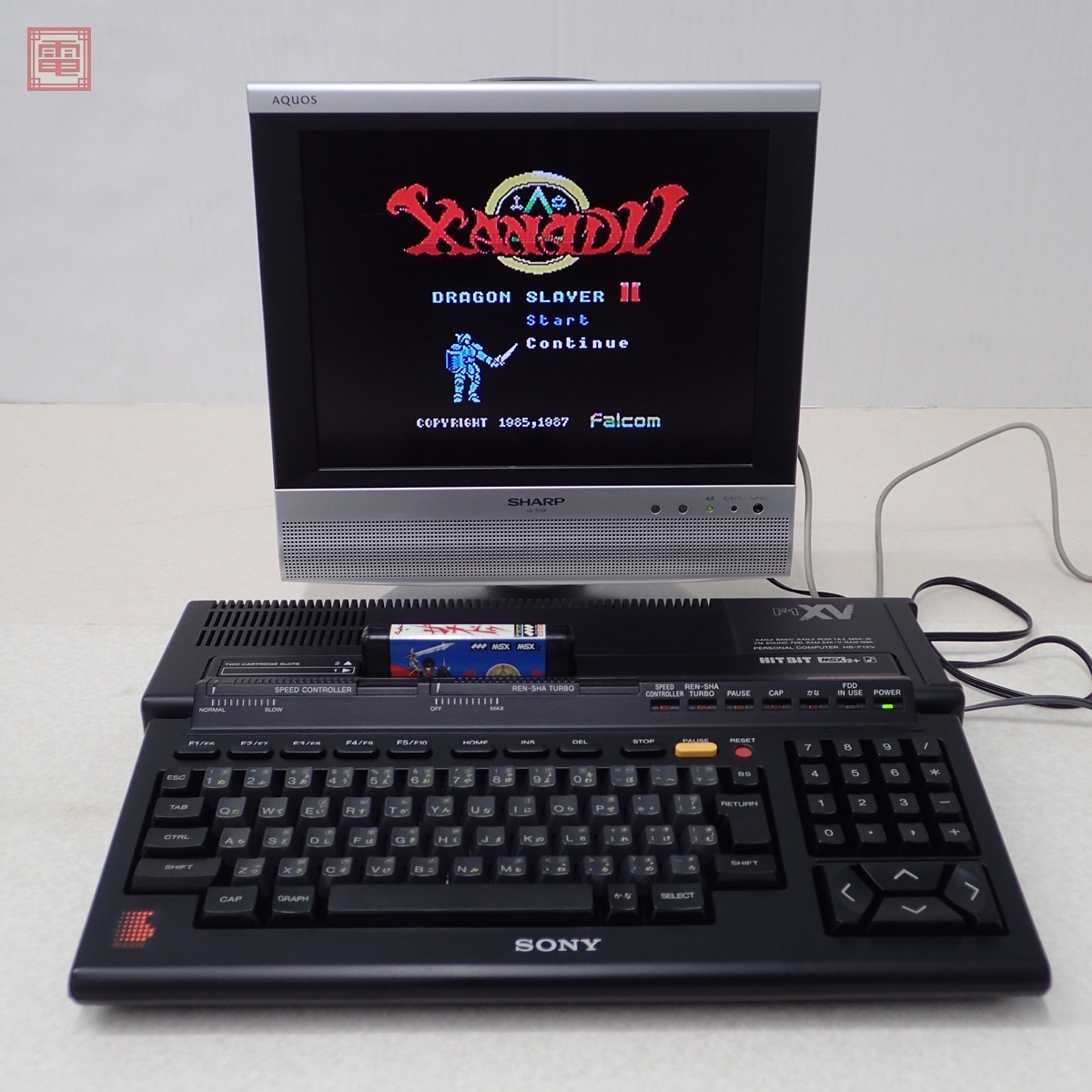 MSX CF-2000 動作品 取説付き Yahoo!オークション -「national cf2000