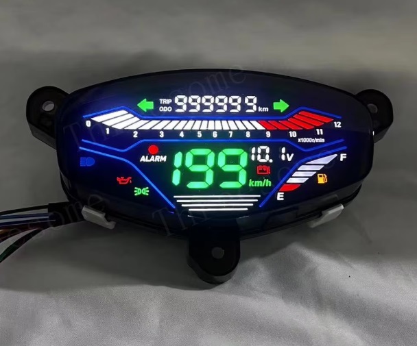 スズキ アドレス V125 V125G ワンツー 社外 デジタルメーター カスタム