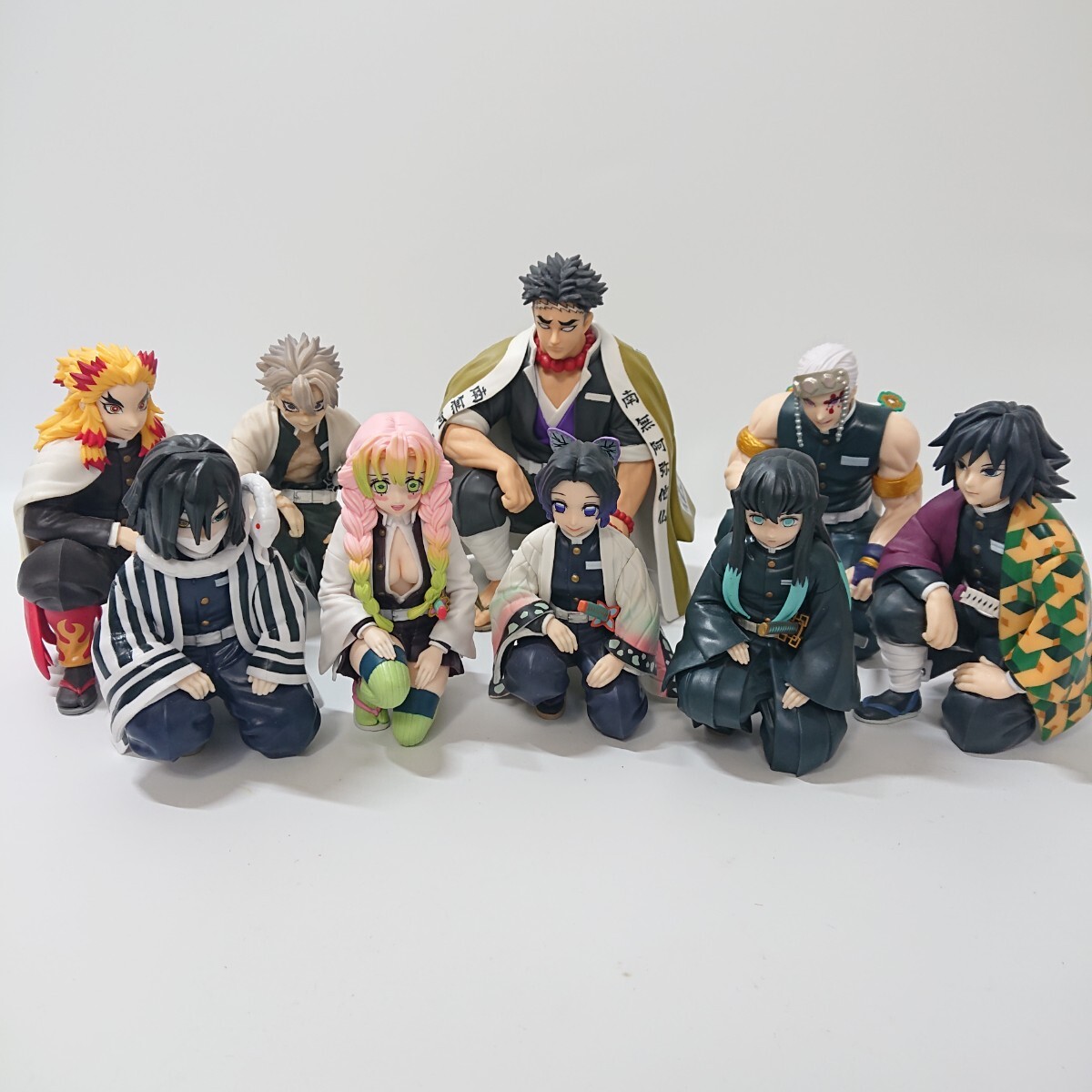 鬼滅の刃 ちょこのせ プレミアムフィギュア 柱合会議 9体コンプリート
