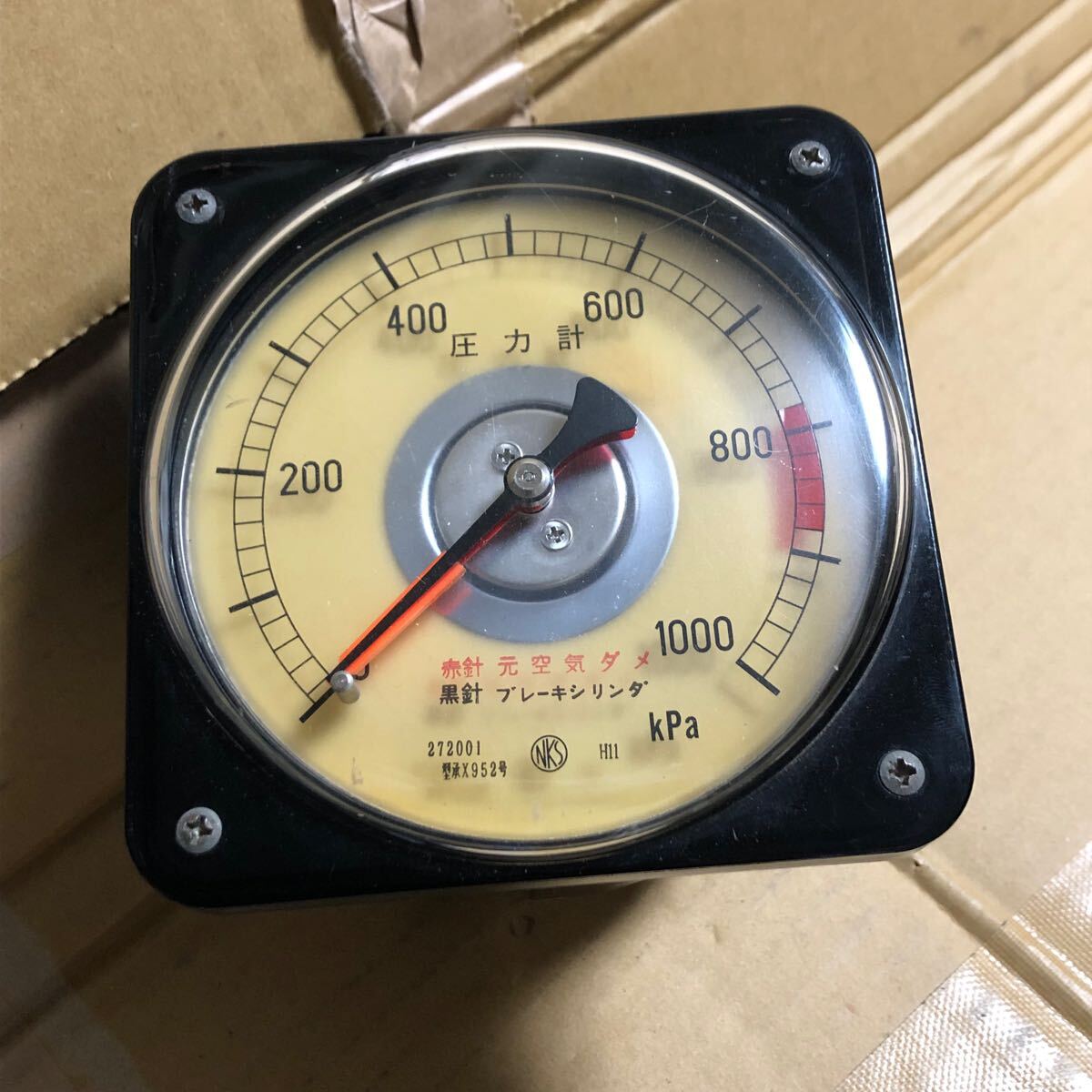 国鉄 メーター 速度計 圧力計 鉄道部品 鉄道廃品