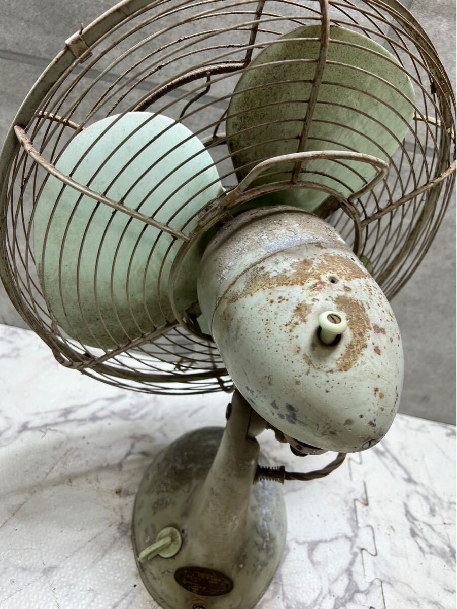 アンティーク扇風機 MITSUBISHI製 三菱 当時物 可動確認済み Yahoo