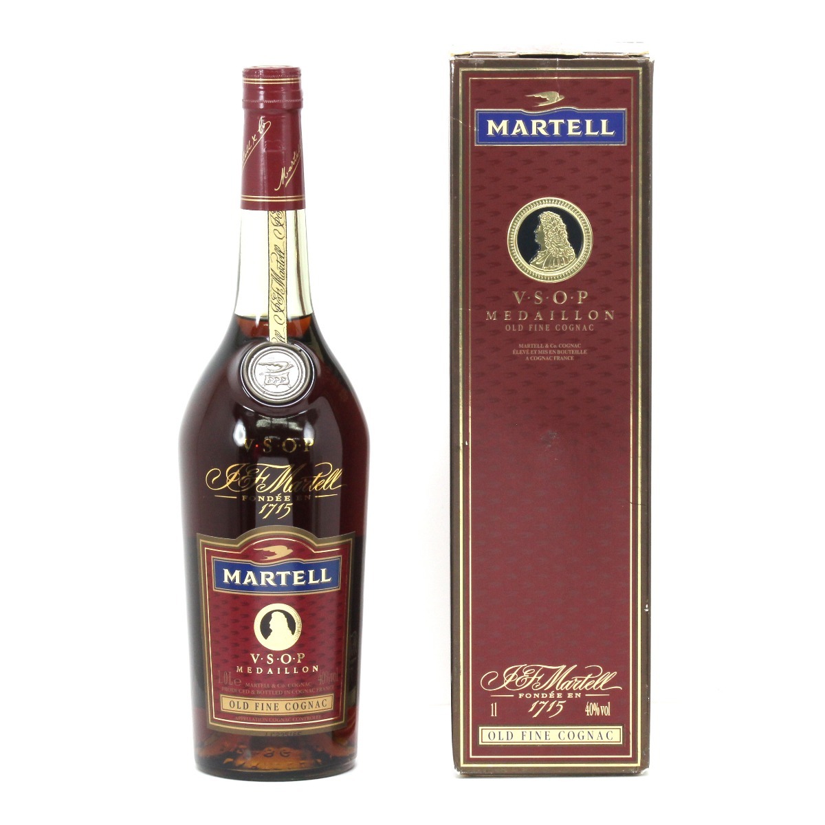 マーテル V.S.O.P メダイヨン 箱付 MARTELL VSOP MEDAILLON コニャック