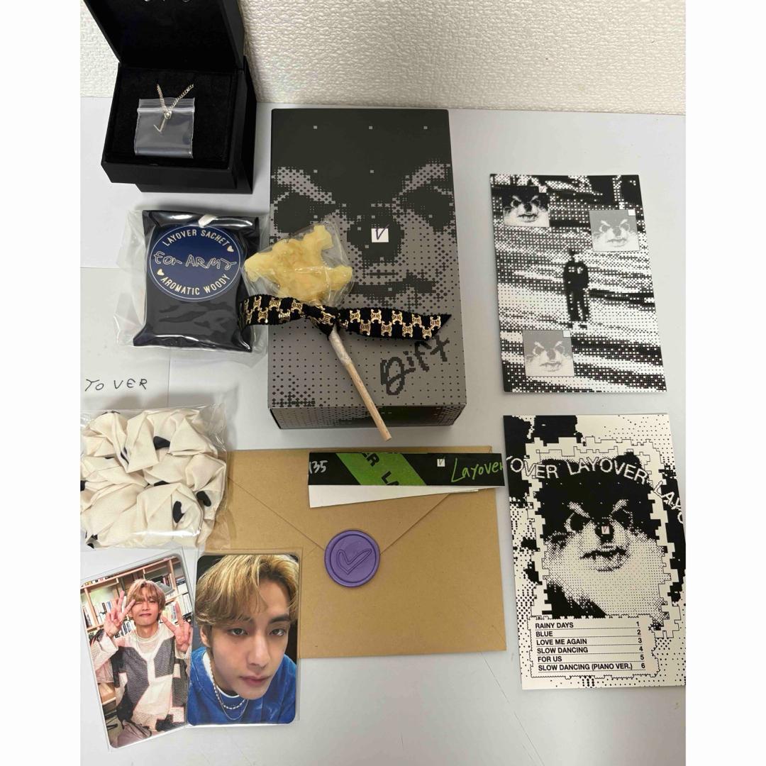 テテ Layover V BTS サノク トレカ 2枚 BTS サノク Layover テヒョン V