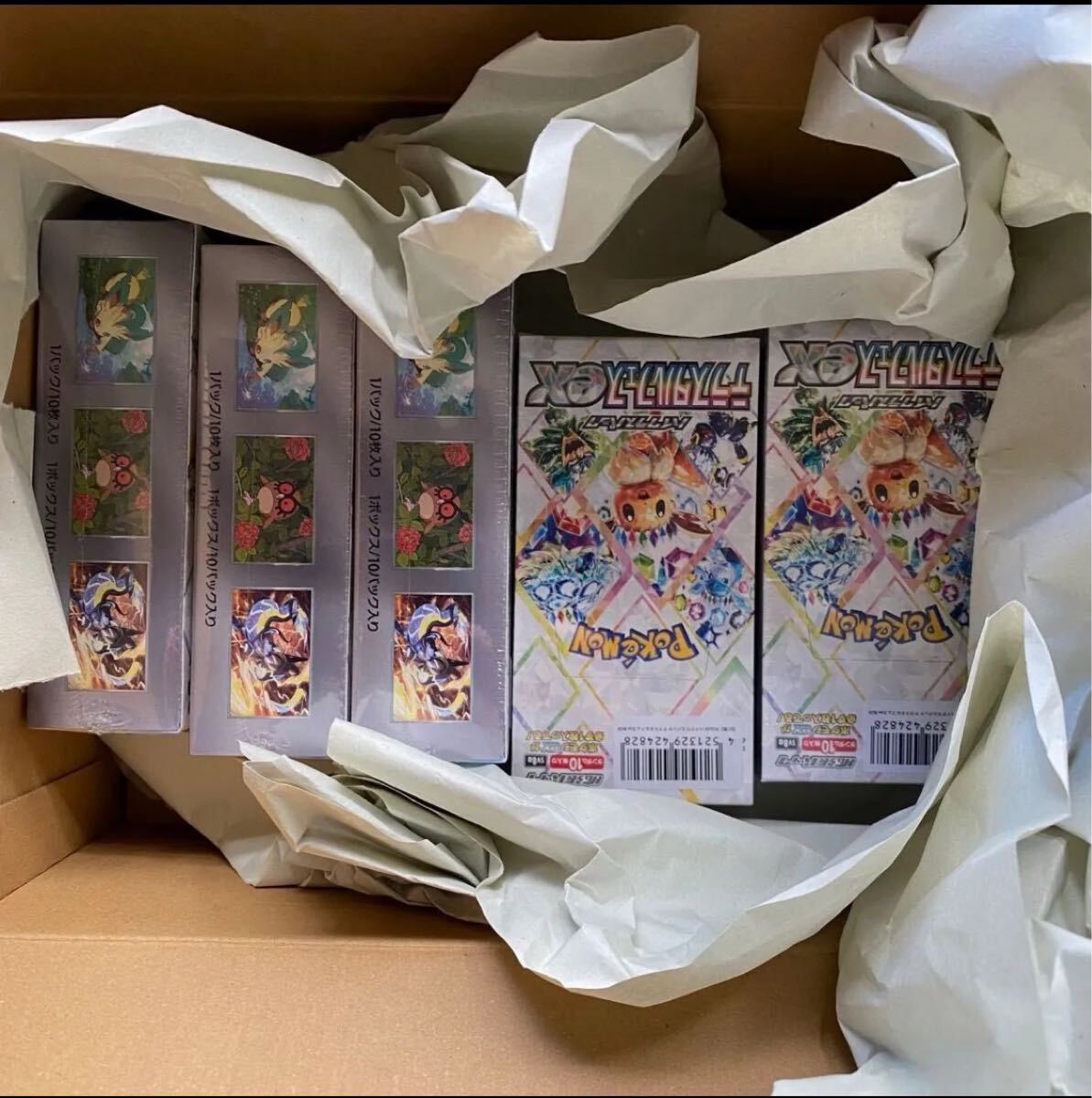 テラスタルフェス 5box シュリンク付き テラスタルフェスex 5BOXセット