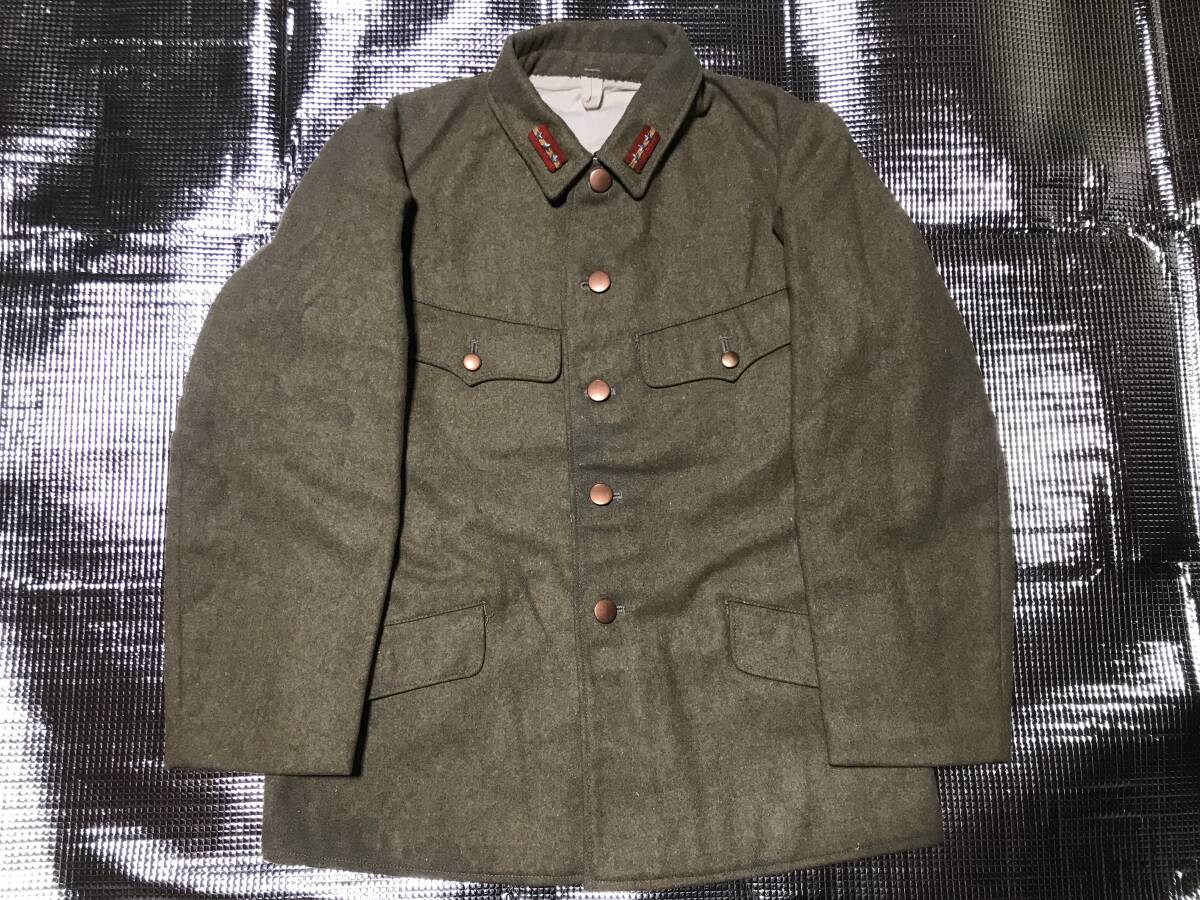 旧日本軍九八式昭和十四年製三號軍服軍衣 サ6