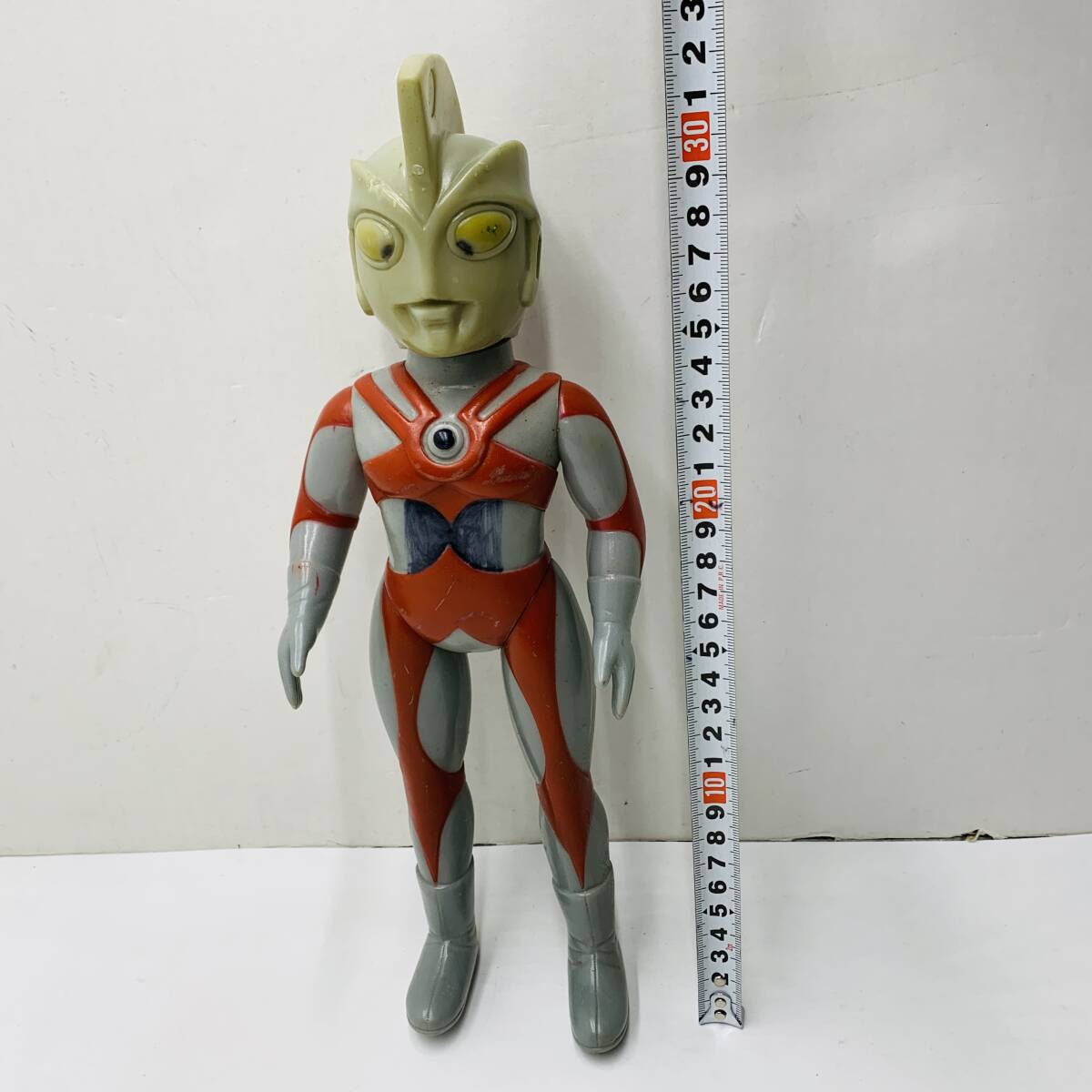 ブルマァク ウルトラマンA ウルトラマンエース ソフビ 当時モノ 面取れ