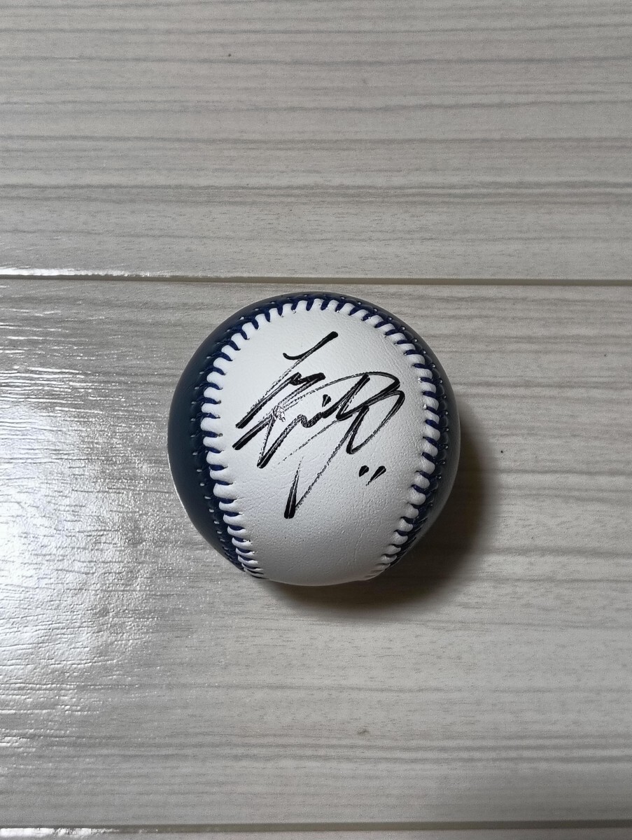 大谷翔平証明書付き直筆サインボール球団公式ロゴボール