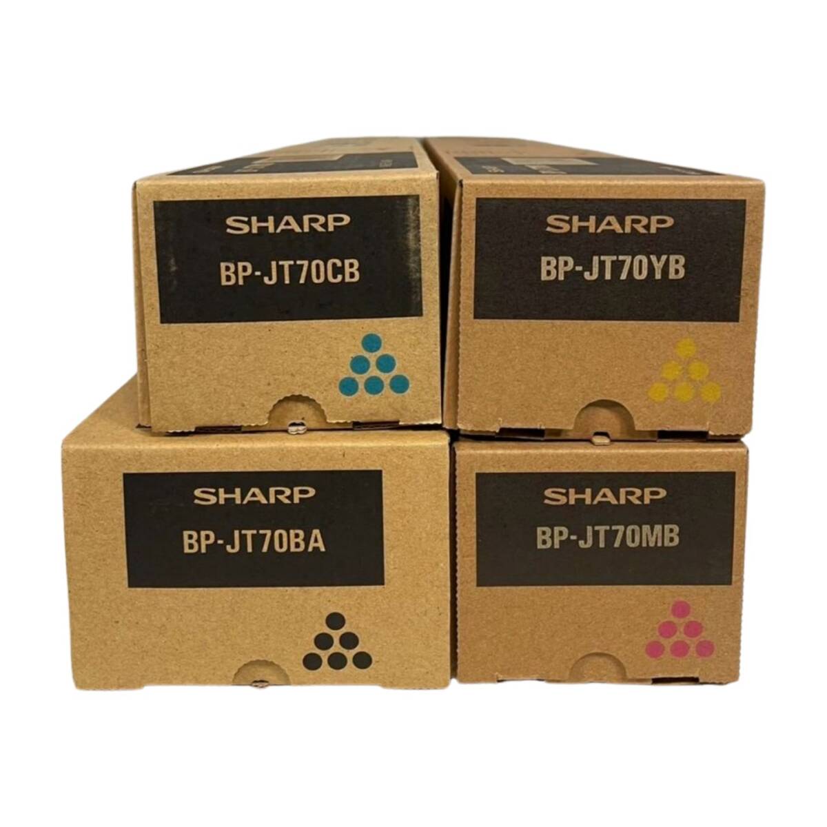 シャープトナーカートリッジ 4本セット BP-JT70BA/YB/CB/MB