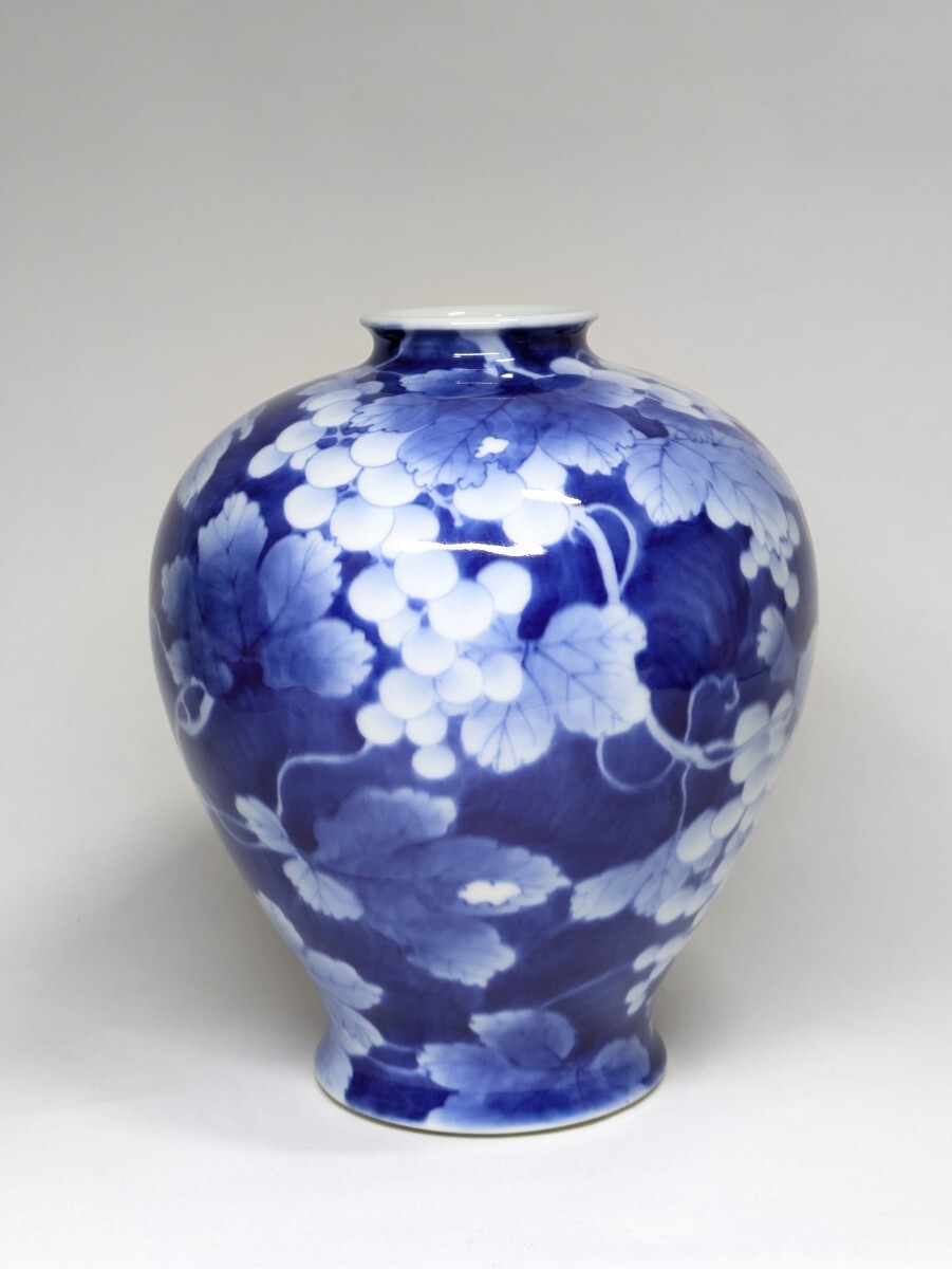 有田焼 深川製磁 花瓶 宮内庁御用達 深川製磁 有田焼 宮内庁御用達