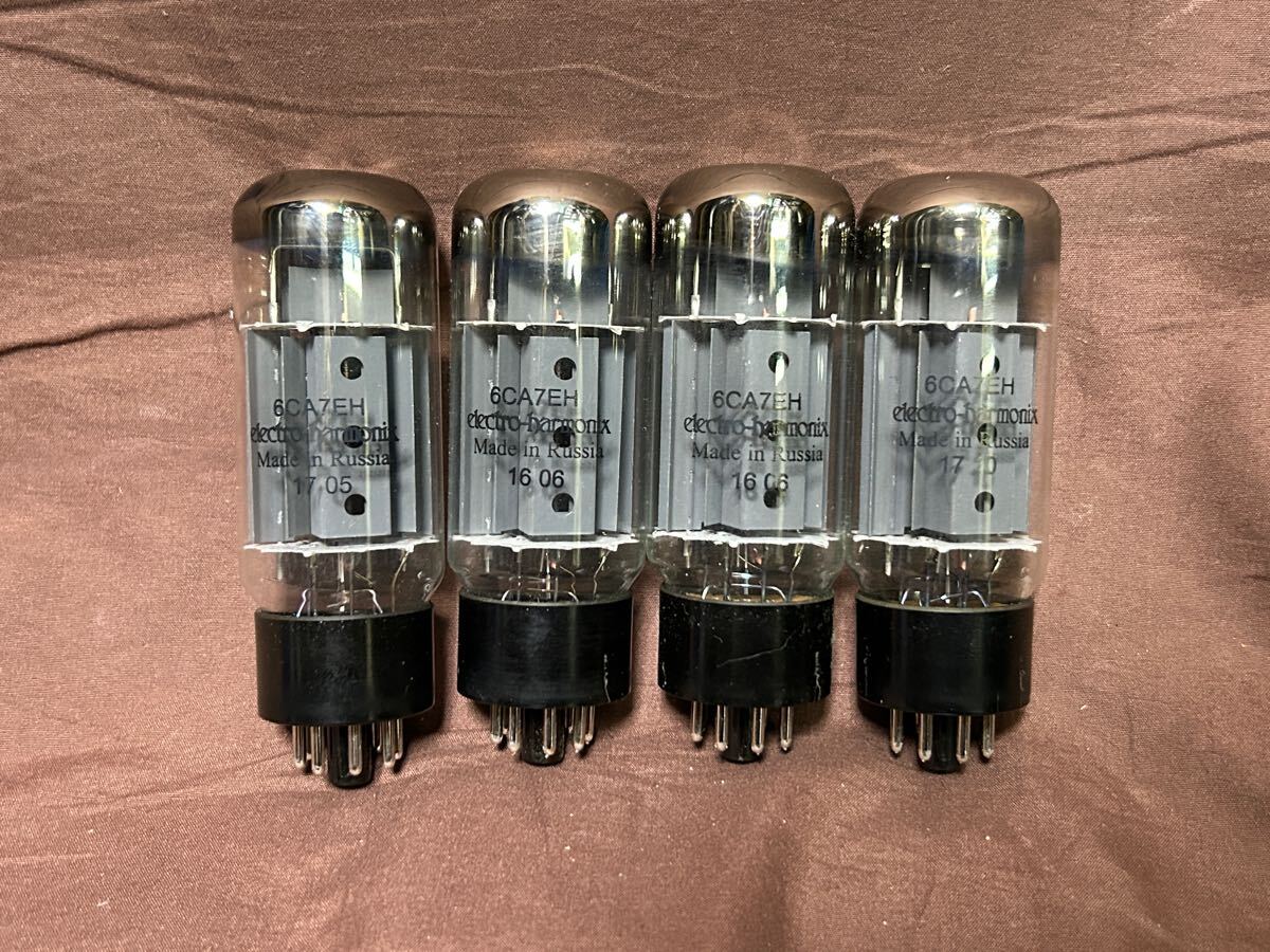 エレクトロハーモニクス el34 セット エレハモ 6CA7 真空管 RUSSIA