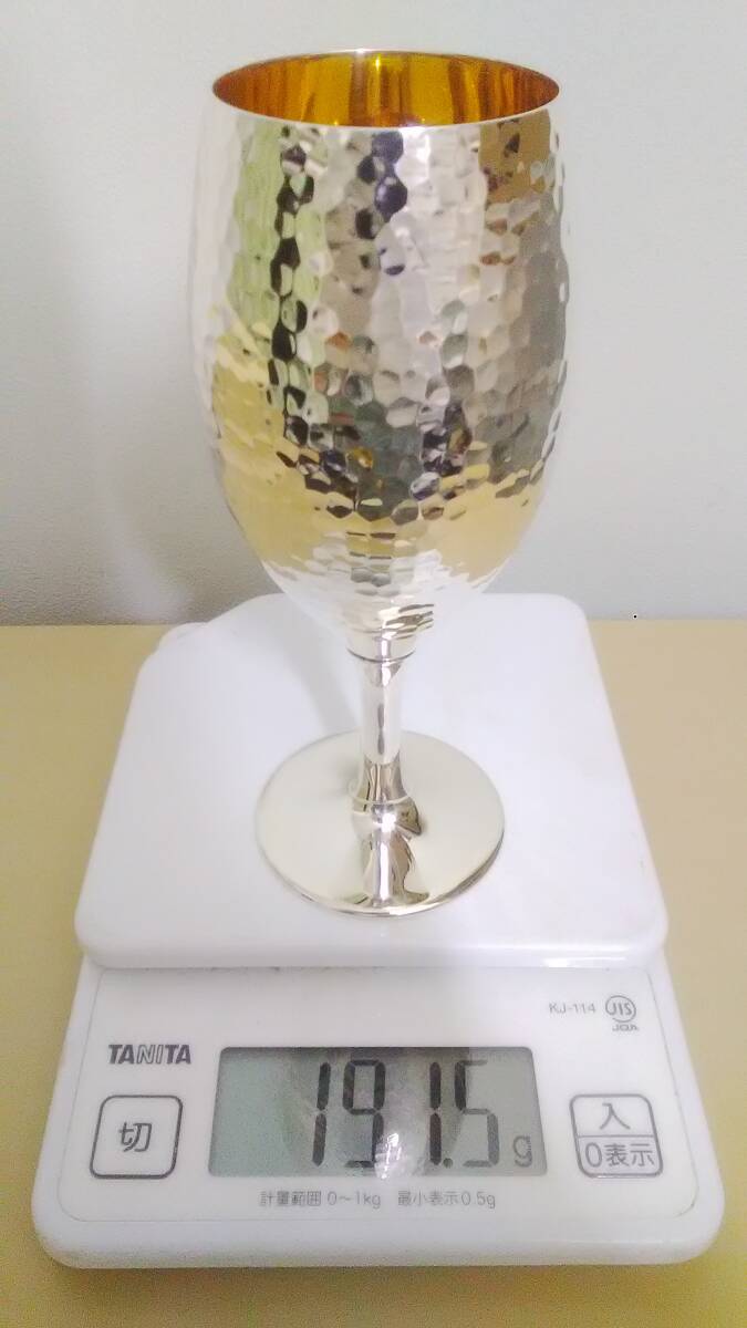 Yahoo!オークション - 人間国宝 奥山峰石 銀製 グラス 純銀 カップ sil