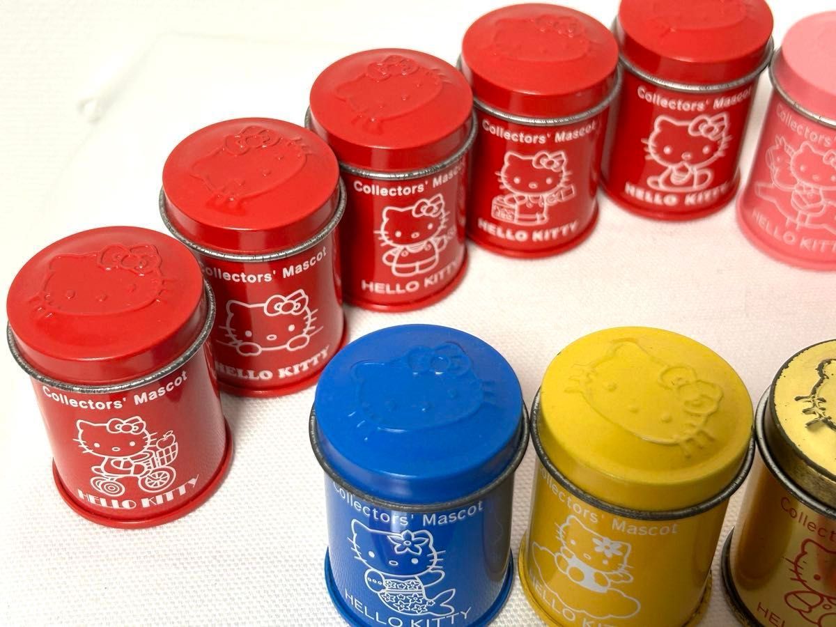 ハロー キティ コレクターズ マスコット 缶 2001年 19種類 サンリオ