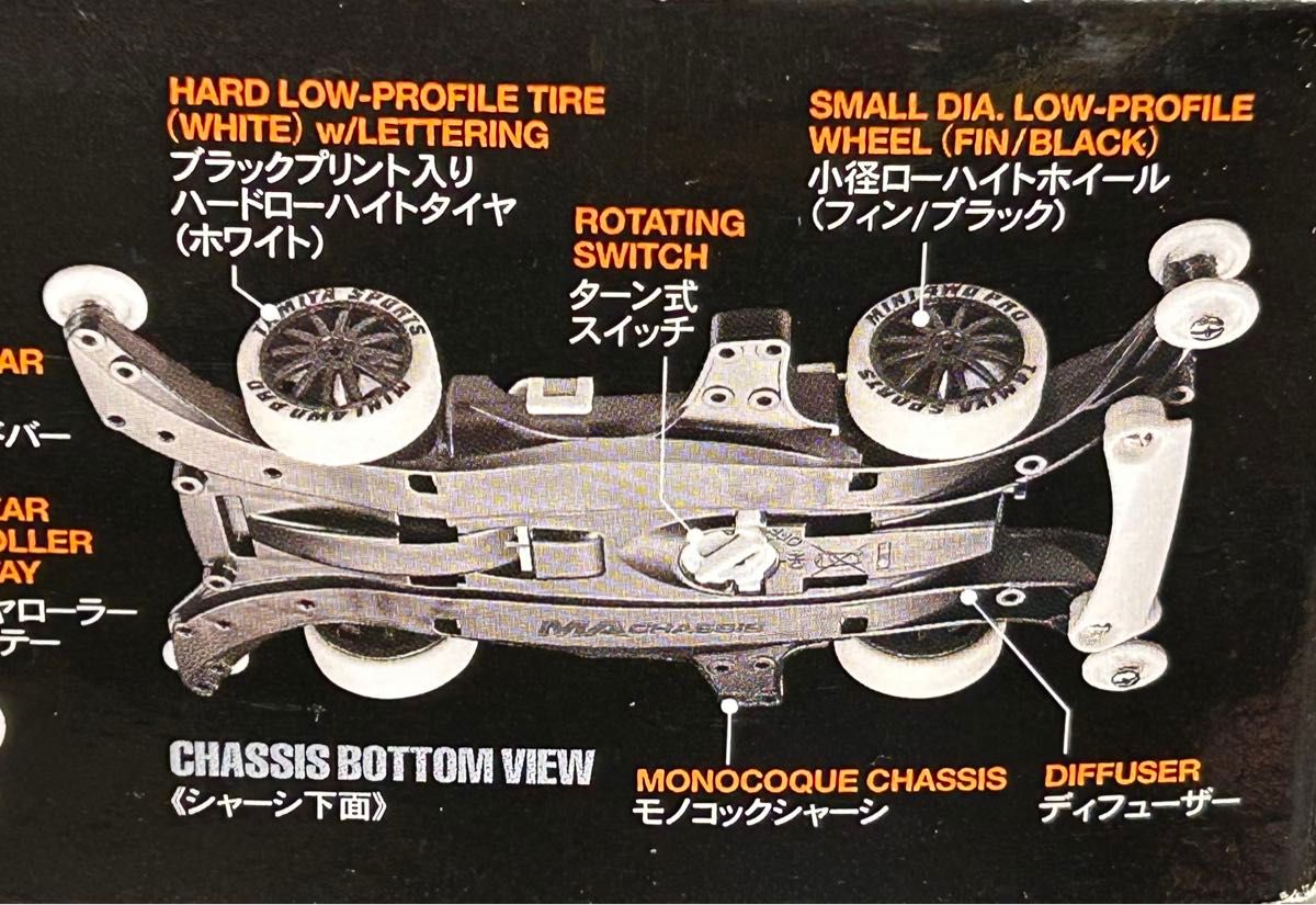 ミニ四駆 ブラストアロー ブラックスペシャル 95020 限定モデル 箱に
