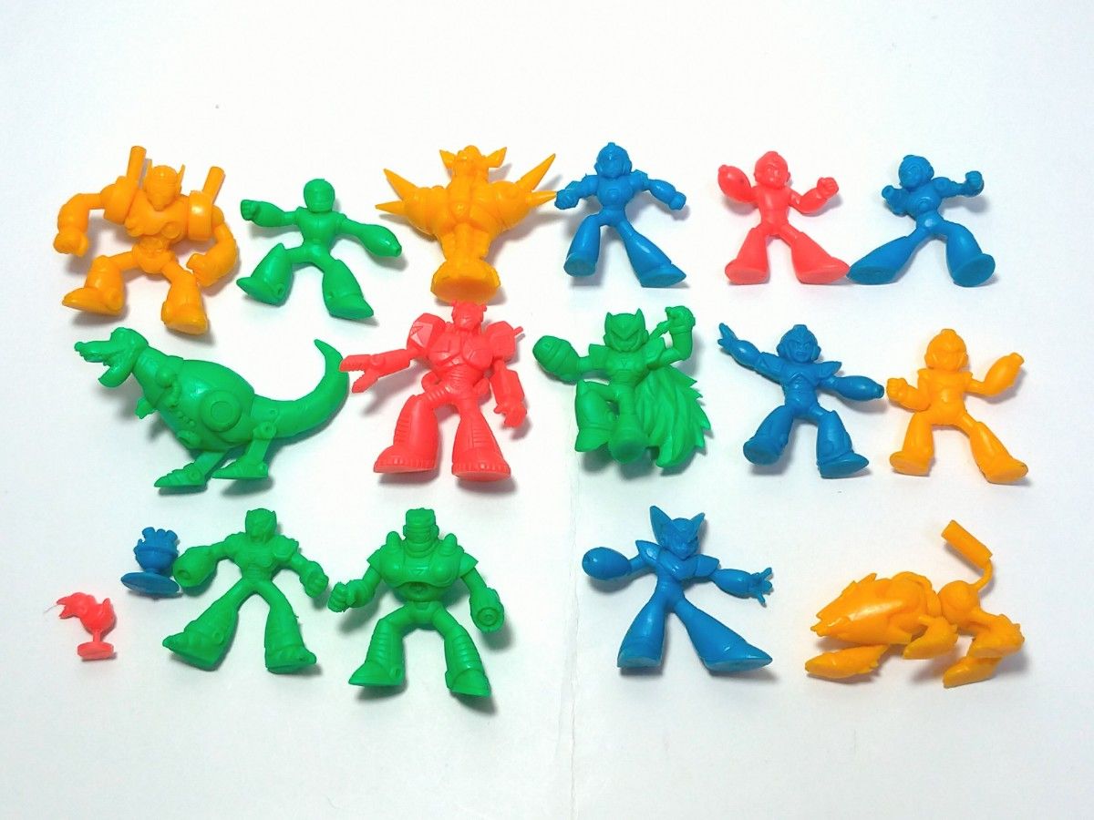 ロックマン 消しゴム ゴム人形 塩ビ人形 貴重 前編 ロックマン6