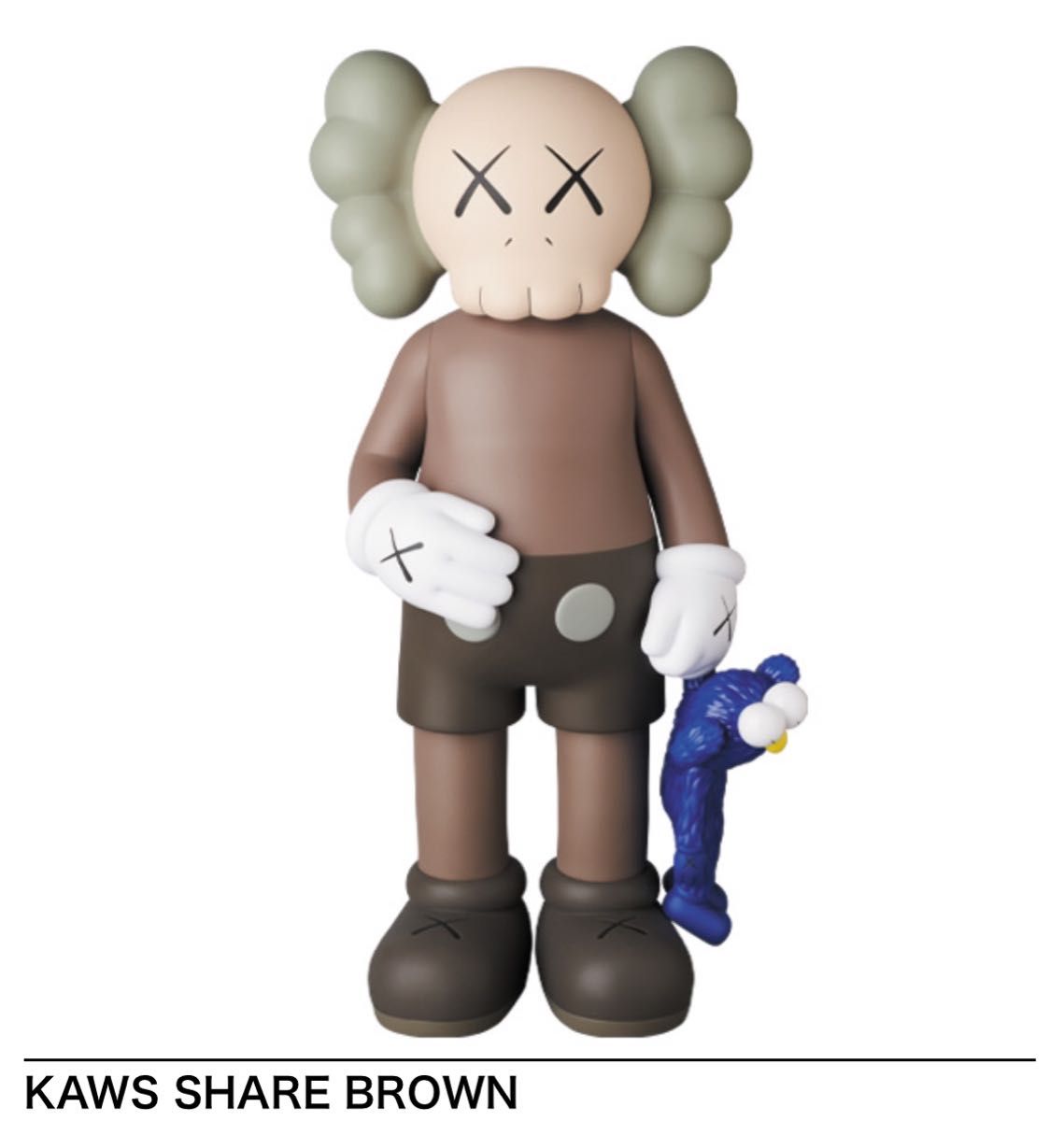 KAWS SHARE BROWN COMPANION カウズ ブラウン メディコムトイ