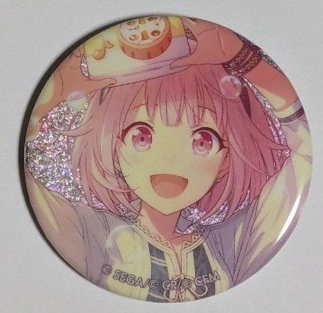 鳳えむ プロセカ プロジェクトセカイ グリッター缶バッジ 42C 19個