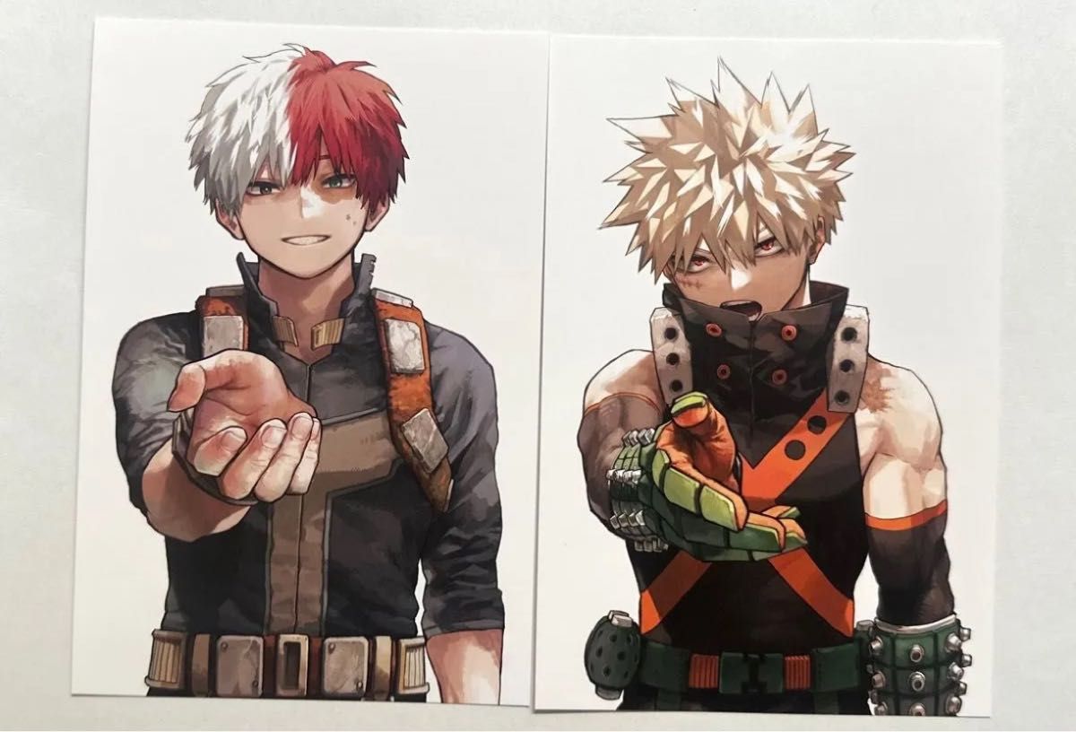 未開封ヒロアカ複製原画セット×2 39話轟焦凍、62話爆豪勝己 最終値下げ