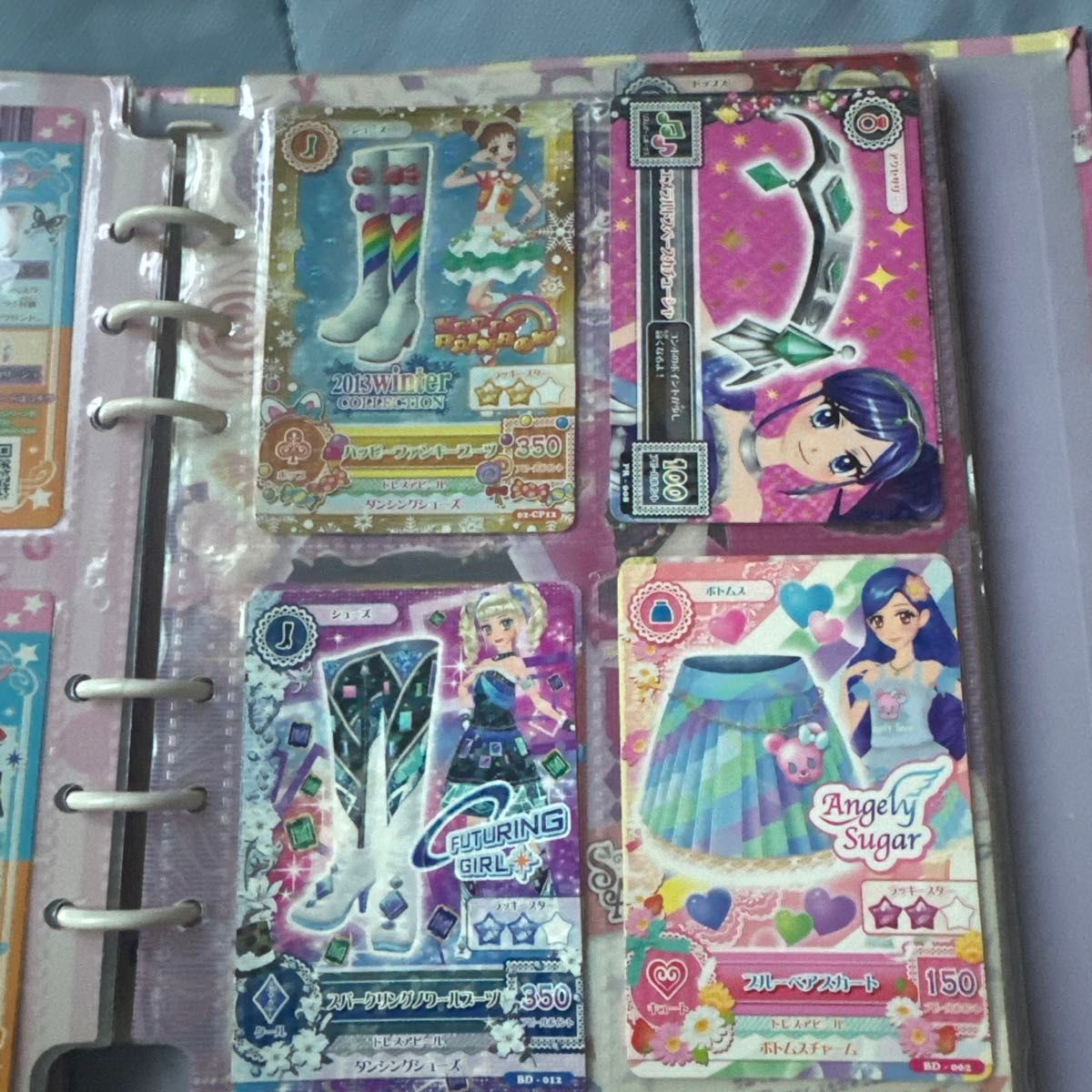 アイカツカード92枚セット➕バインダー アイカツ 初期 バインダー