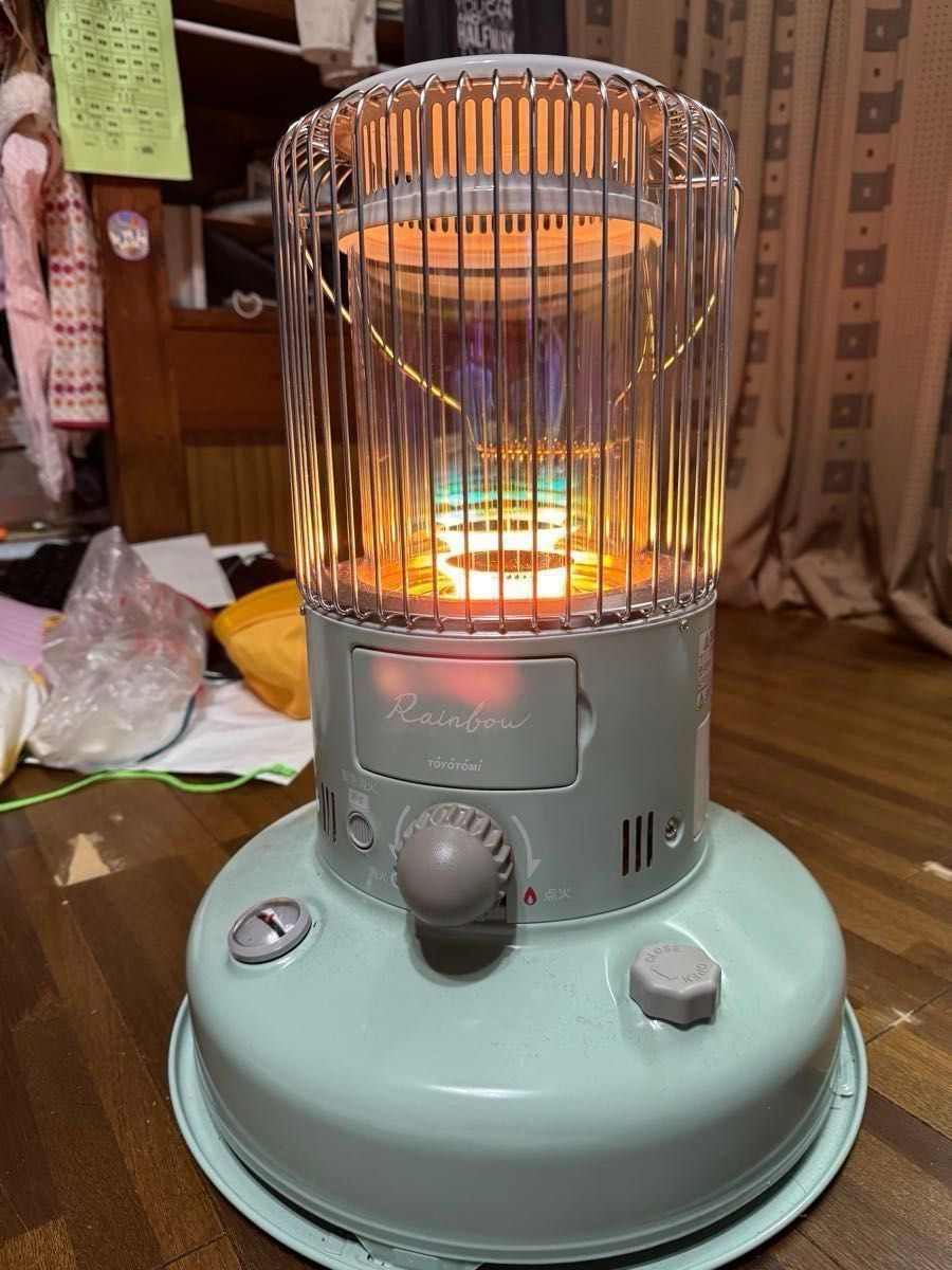 TOYOTOMI レインボーストーブ ダークグリーン 23年製 TOYOTOMI