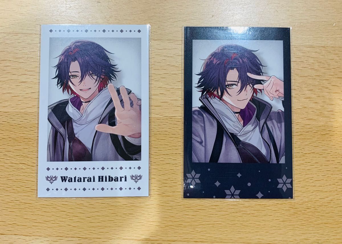にじさんじ ウィンターデート チェキ カード 渡会雲雀 にじさんじ 渡会雲雀