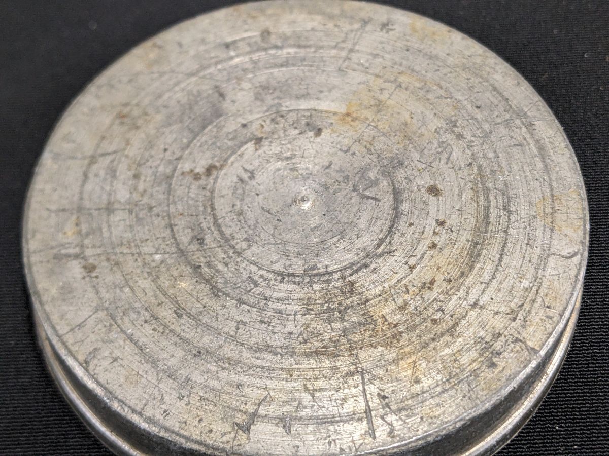 M339 中国古玩 金清號 古錫大茶壺 茶心壺 茶入 茶道具 重量