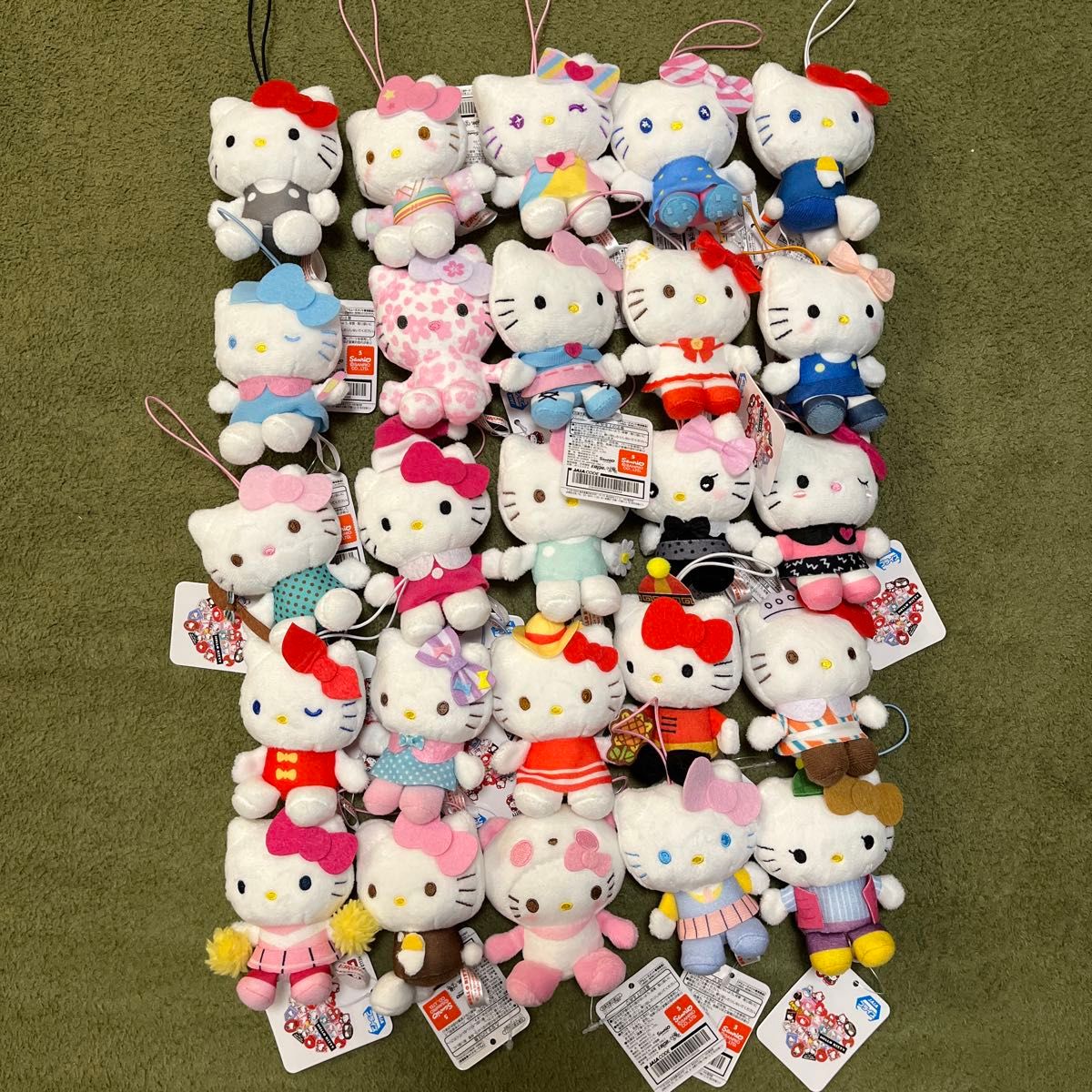 モーリーファンタジー ハローキティ マスコット 50周年 25個セット