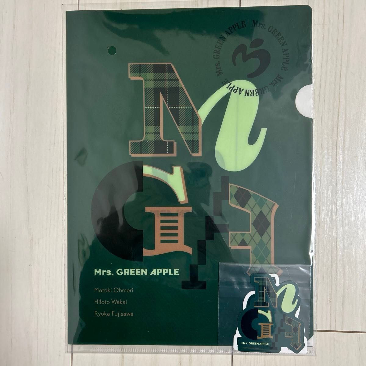 ミセス 一番くじ ラストワン クリアファイル 一番くじ ミセス Mrs