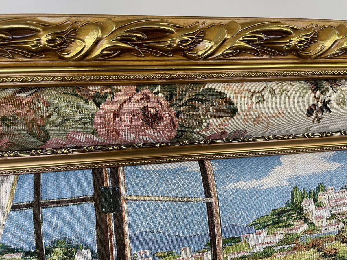 絵画 窓から眺める丘 フランス ゴブラン ゴブラン織り 名画 風景画