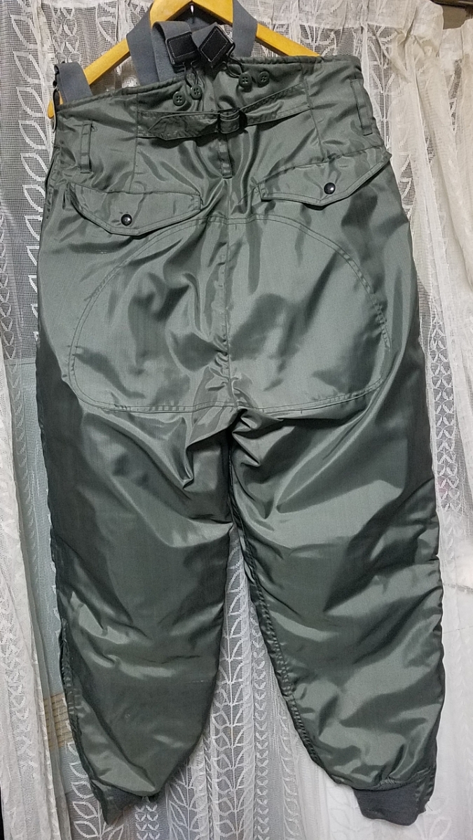 米軍 実物ECW CWU-18P フライヤーズパンツ サスペンダー付きVintage