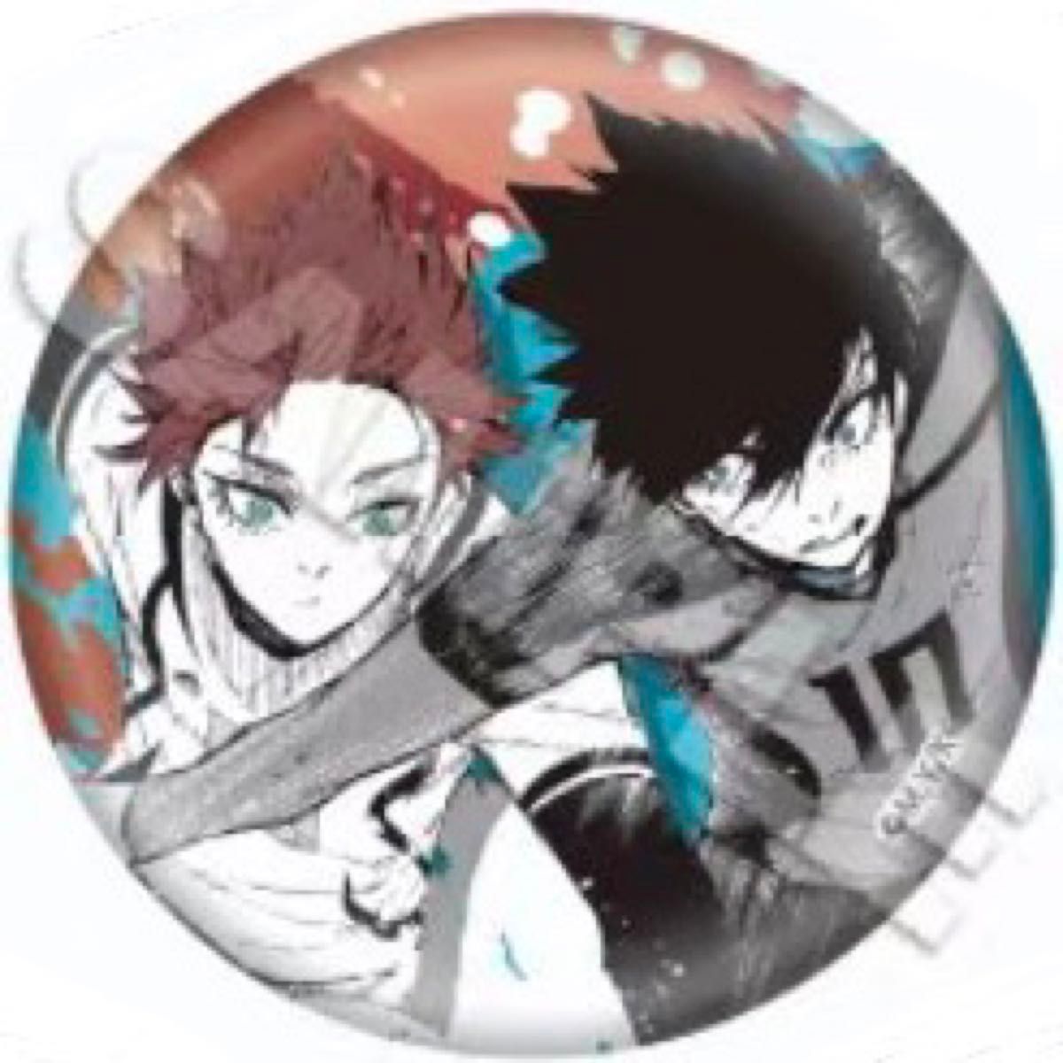 糸師冴 幼少期 ホログラム缶バッジ 原作 ブルーロック ブルロ 糸師冴 糸