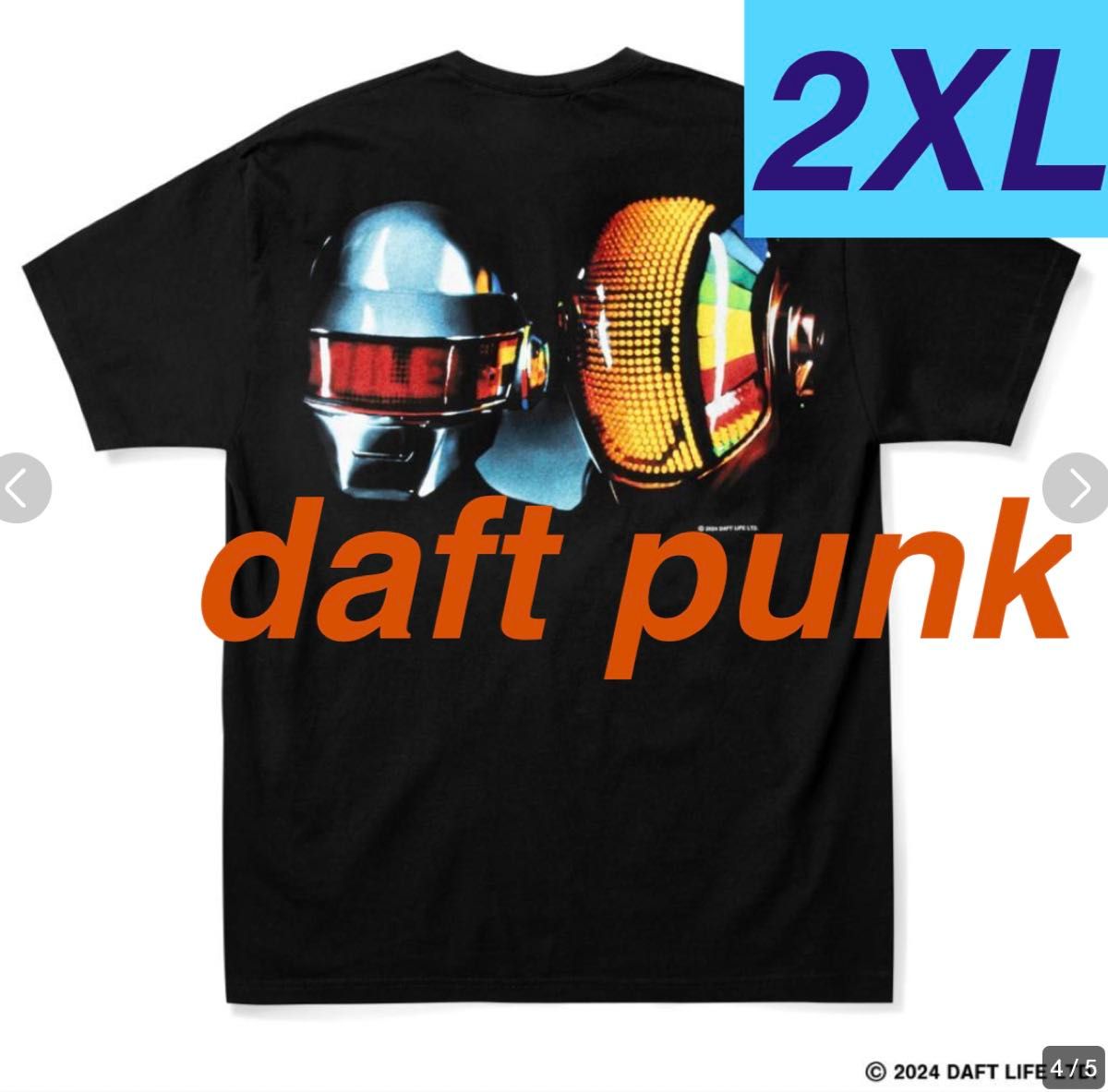 DAFT PUNK GEEKS RULE Tシャツ XL XLサイズ】GEEKS RULE DAFT PUNK Tシャツ