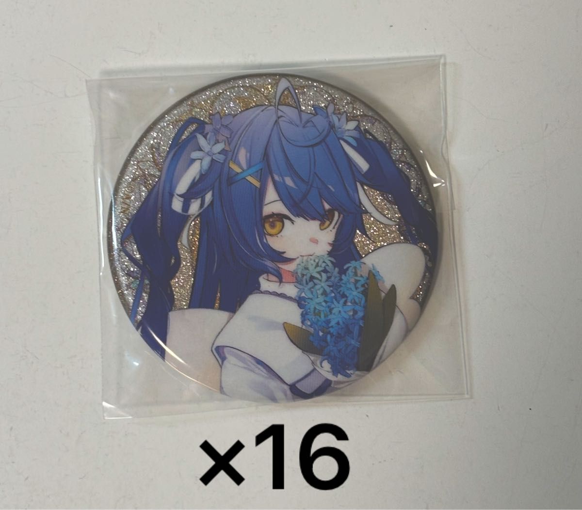 天宮こころ ブルーミング 缶バッジ