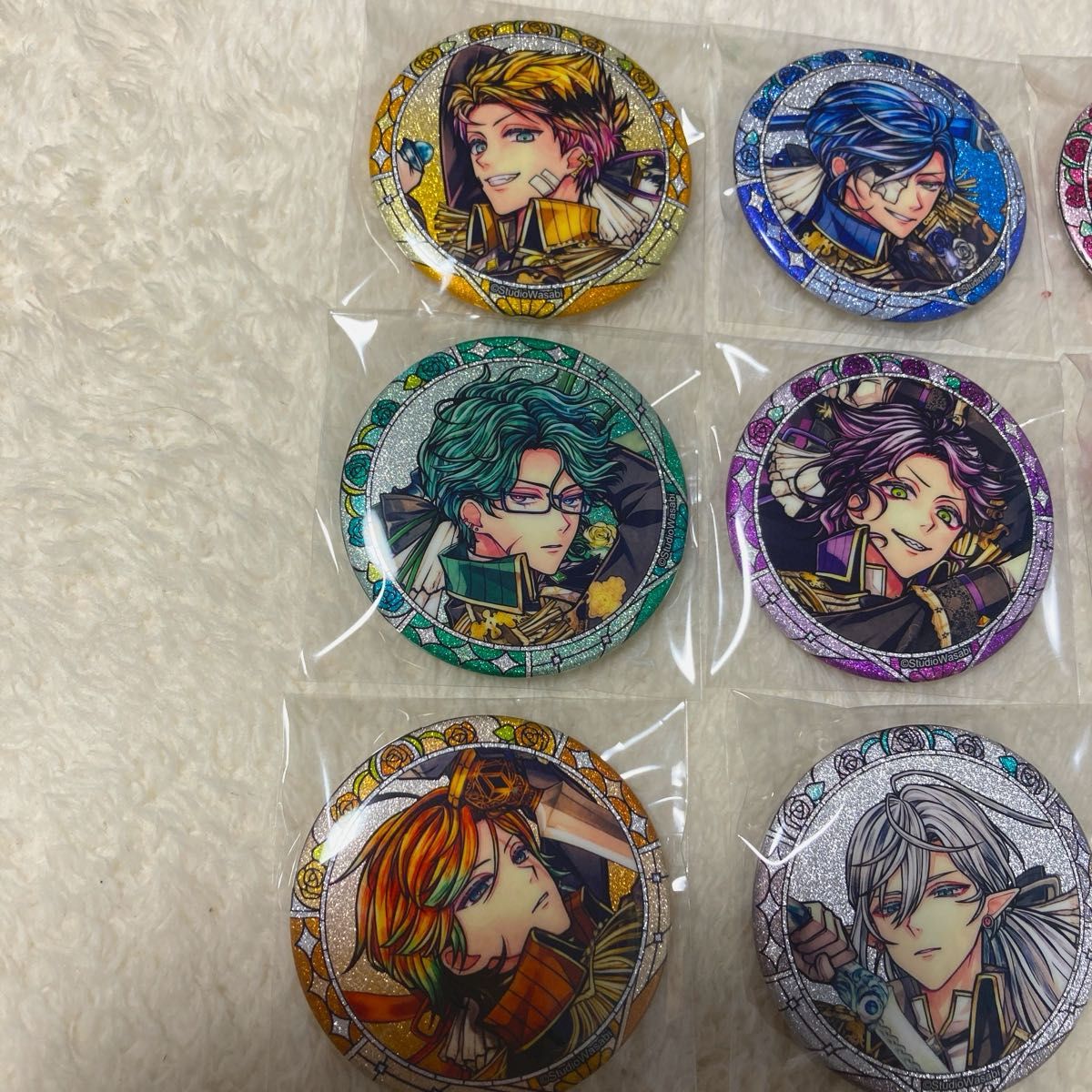 悪魔執事と黒い猫 あくねこ 3周年 缶バッジ ラト 悪魔執事と黒い猫